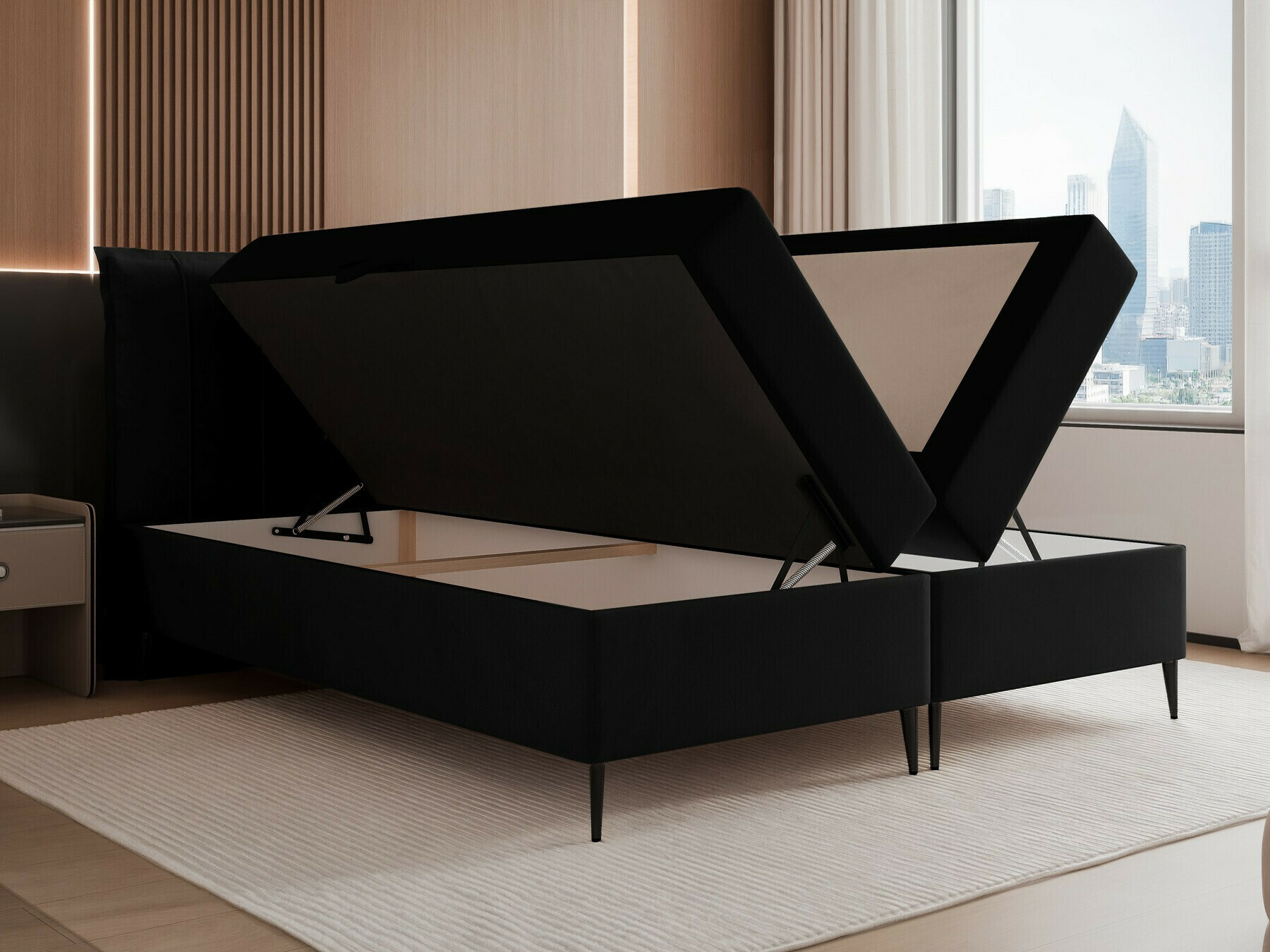 Lit boxspring Martinez 105 (Magic Velvet 2219)