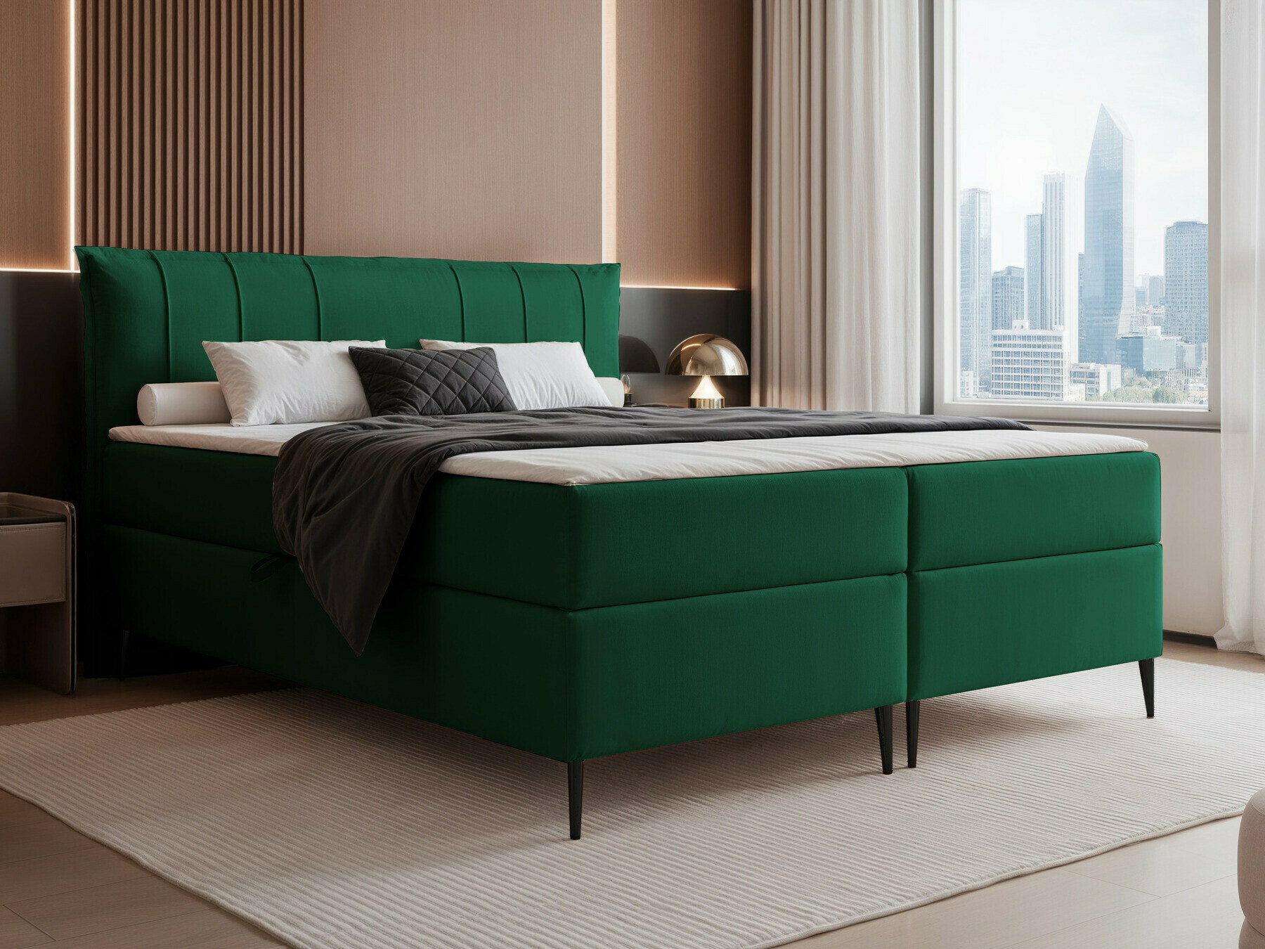 Lit boxspring Martinez 105 (Magic Velvet 2225)