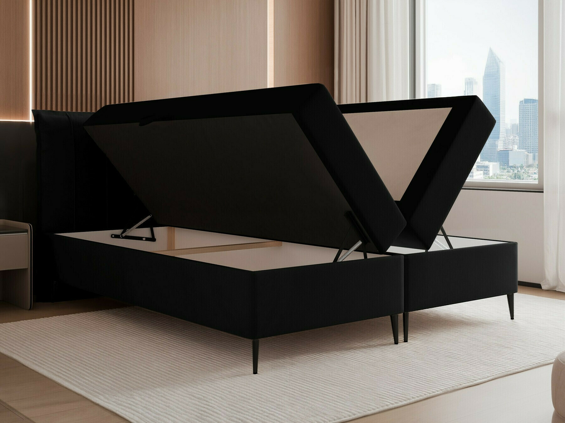 Lit boxspring Martinez 105 (Magic Velvet 2256)