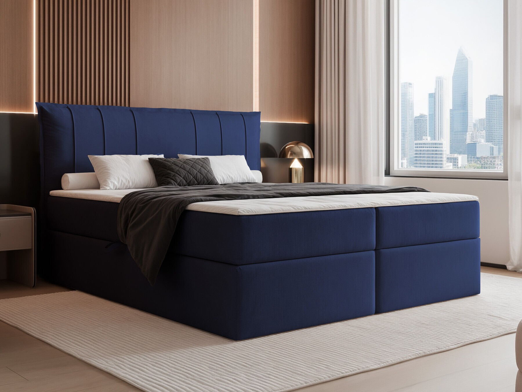 Lit boxspring Martinez 107 (Magic Velvet 2216)