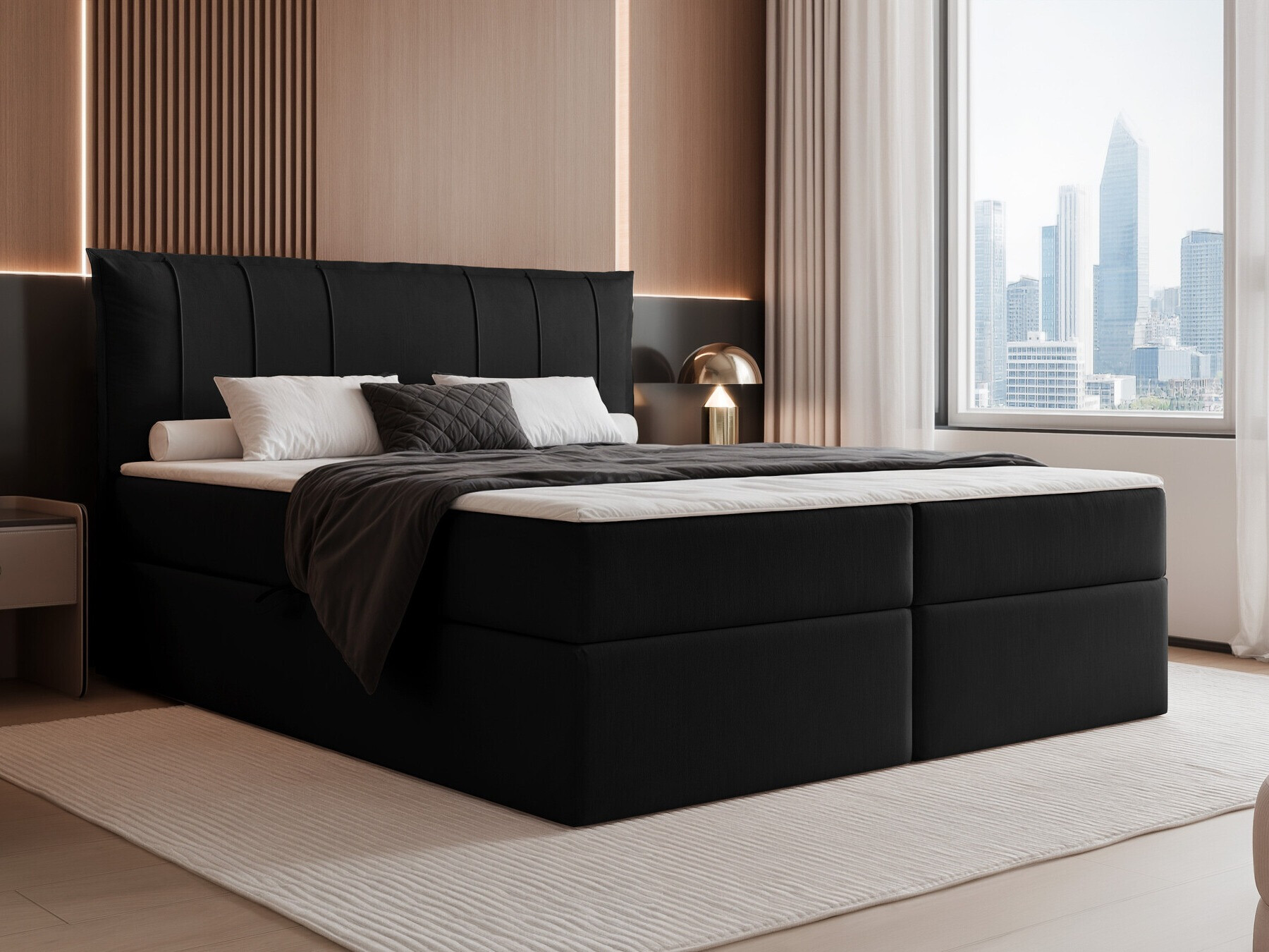Lit boxspring Martinez 107 (Magic Velvet 2219)