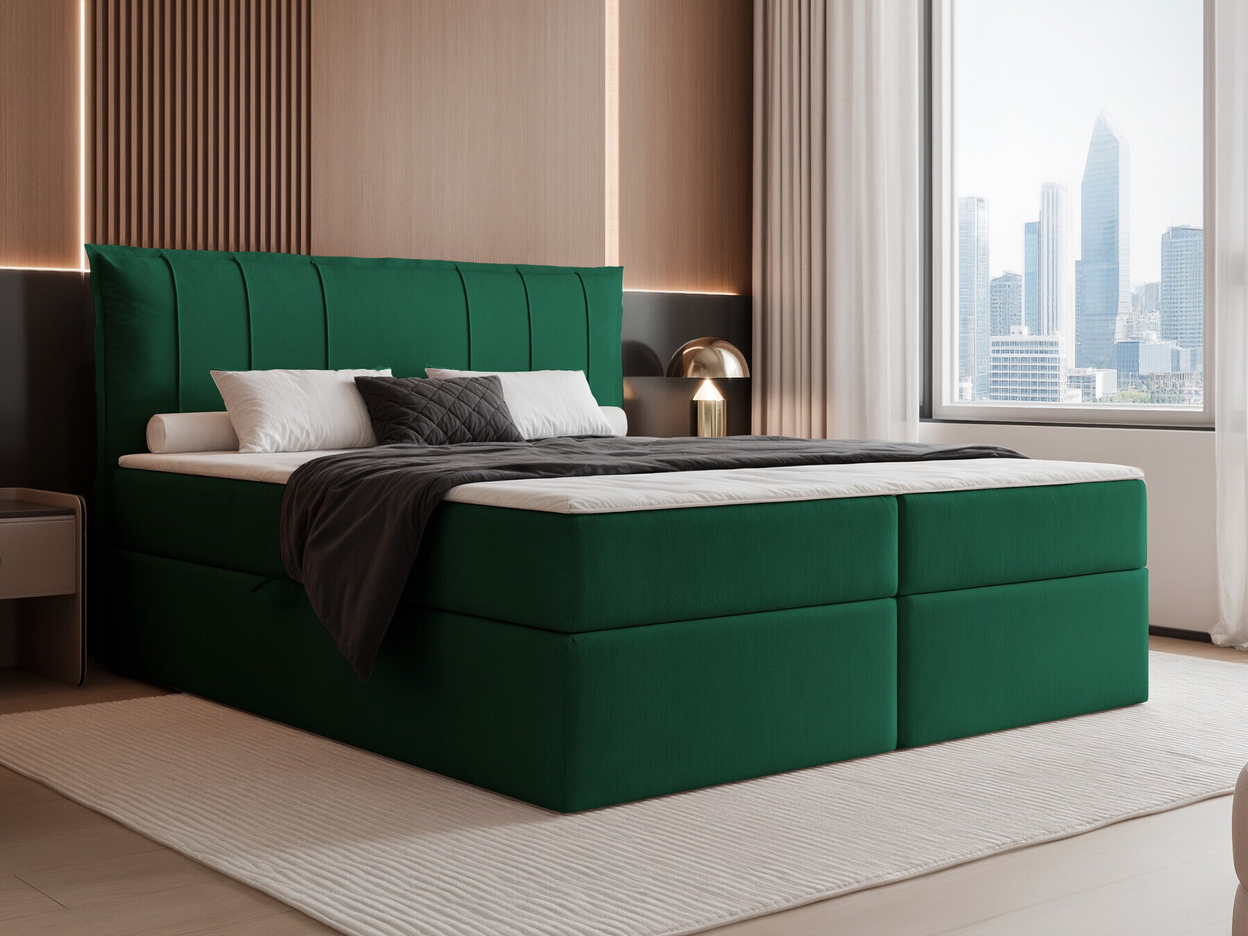 Lit boxspring Martinez 107 (Magic Velvet 2225)