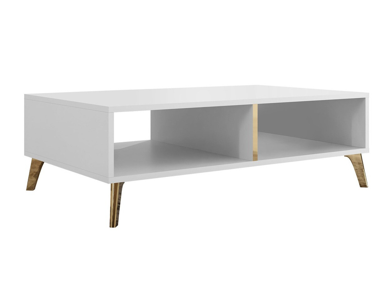 Table basse Comfivo Teslomo 114 (Blanc)