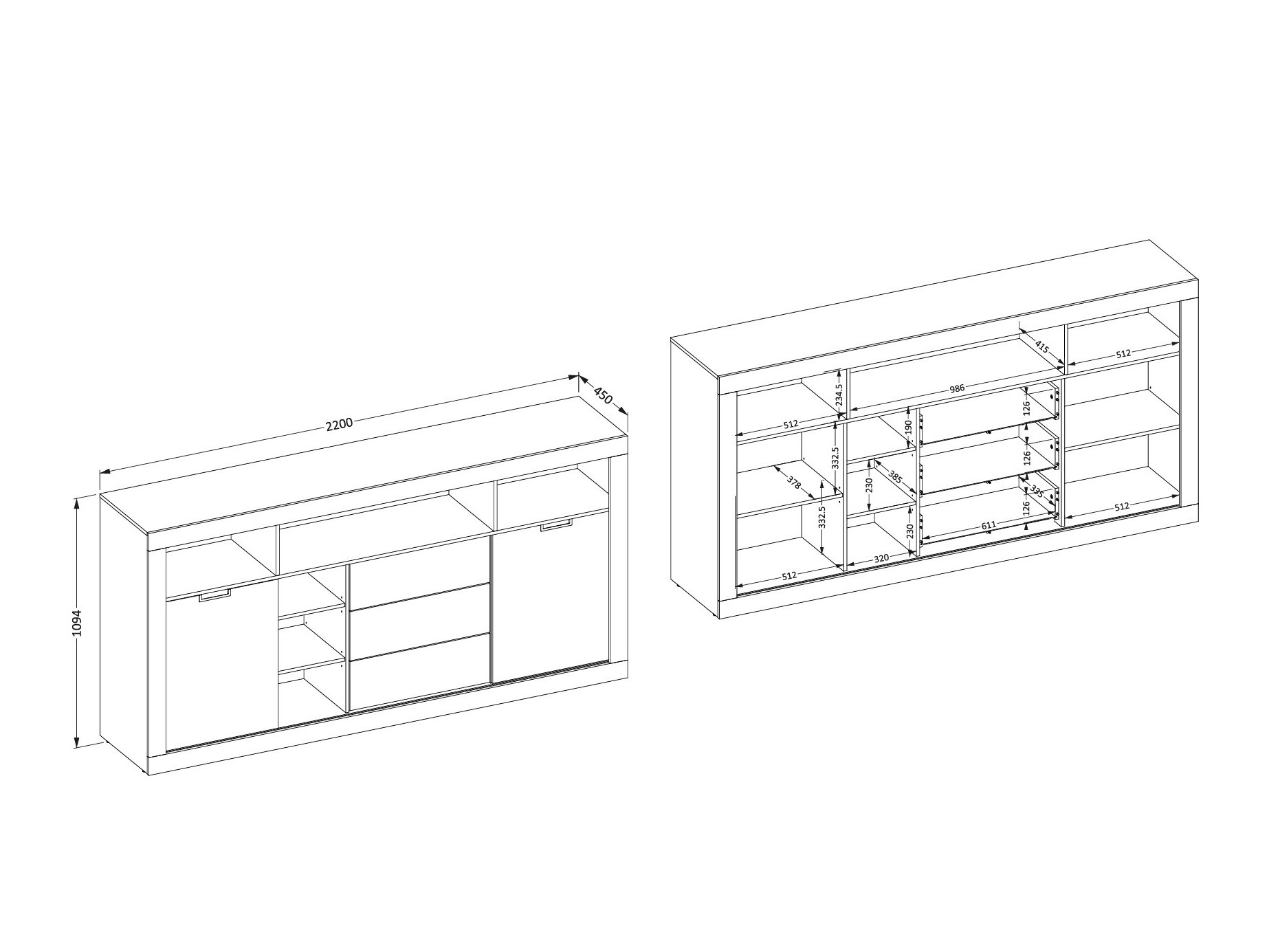 Commode Melmava 103