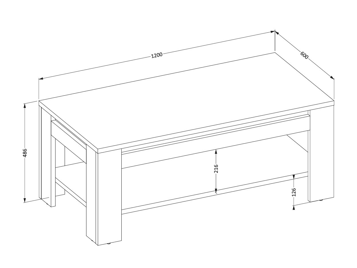 Table basse Melmava 105