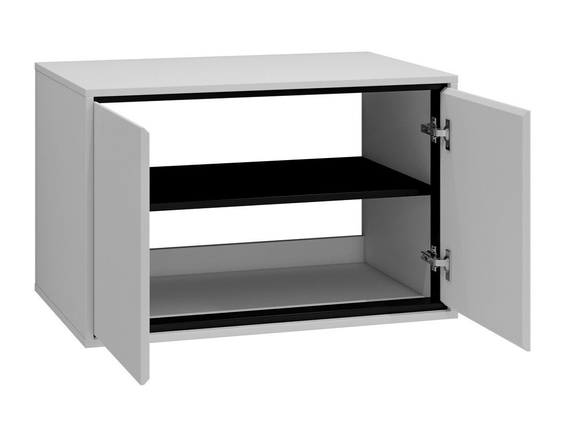 Ensemble de salle de bain Tecavu 105 (Blanc brillant + Blanc)