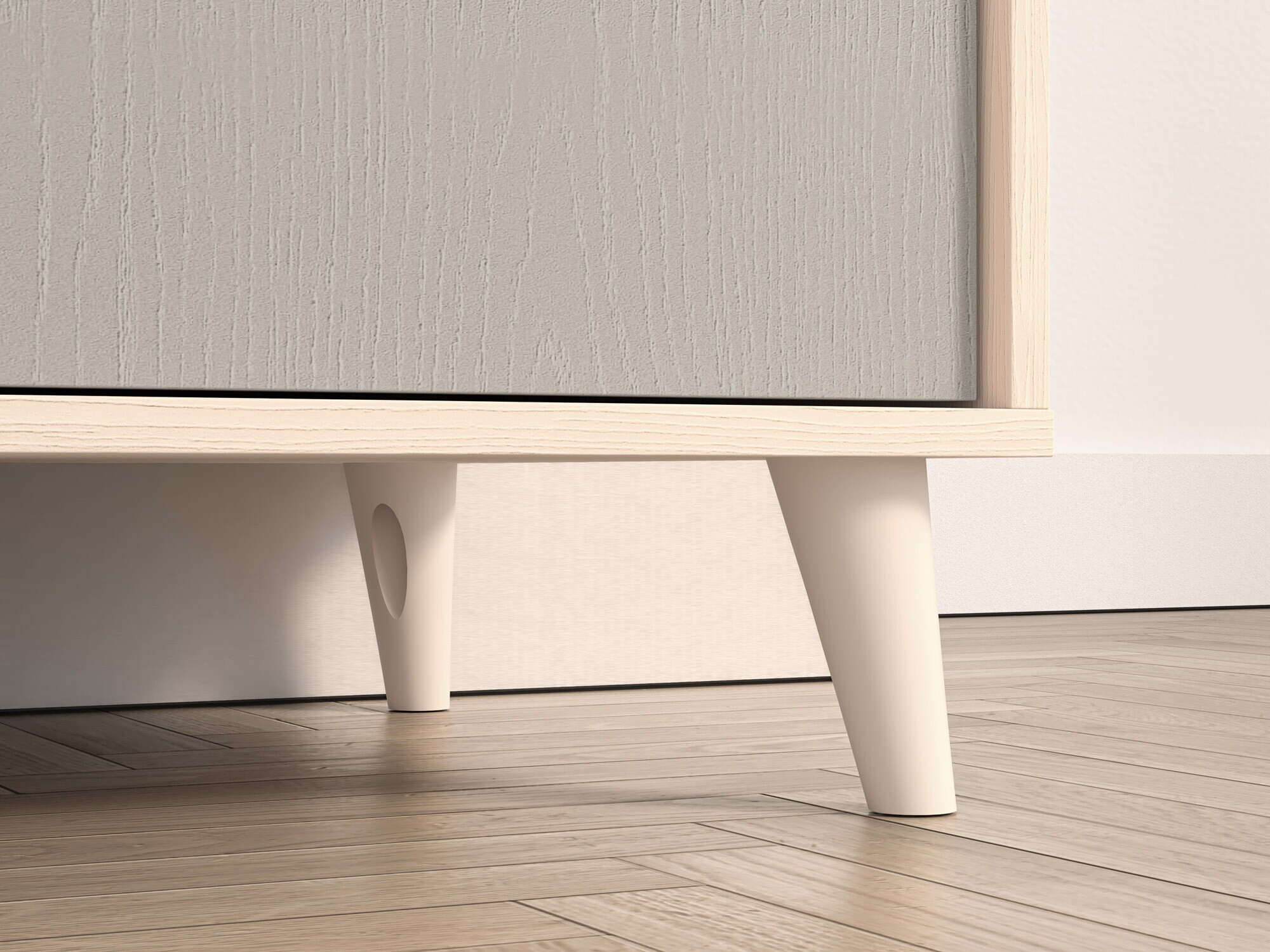 Armoire Tortoli 101 (Gris)