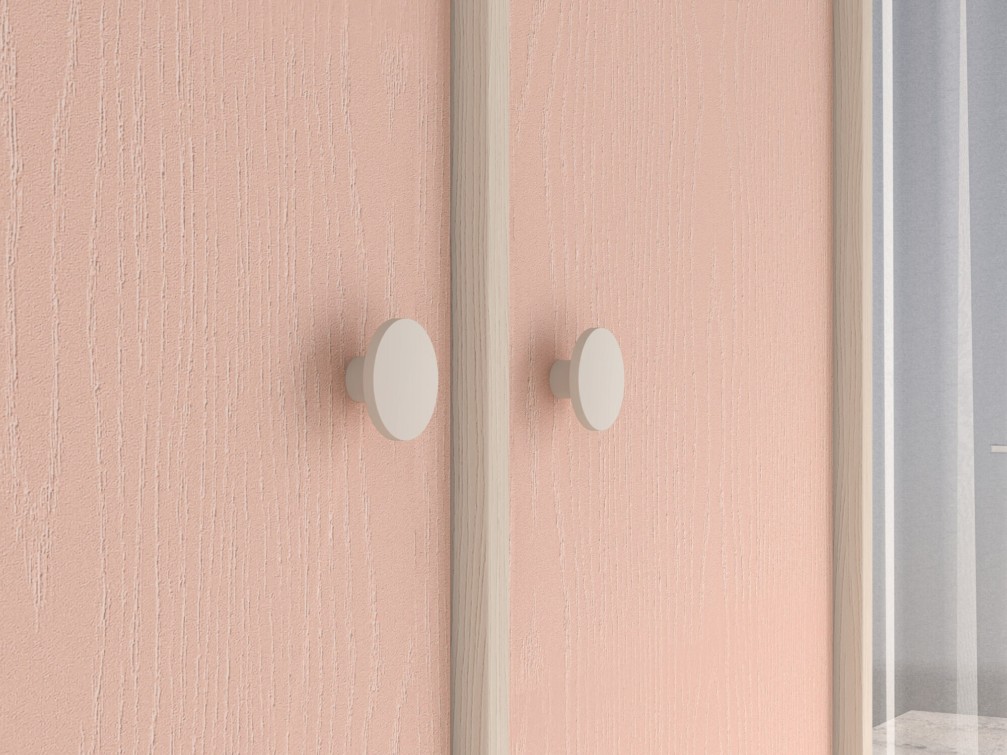 Armoire Tortoli 101 (Rose)
