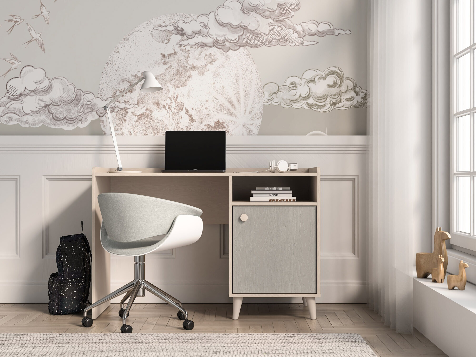 Bureau Tortoli 106 (Gris)