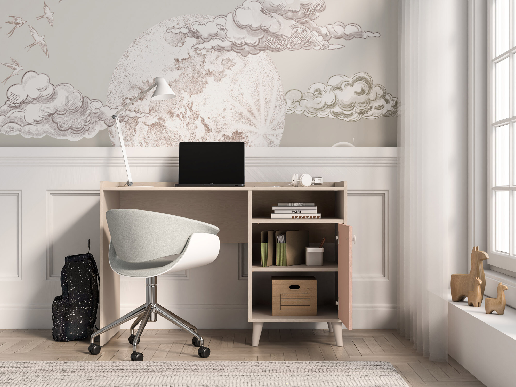 Bureau Tortoli 106 (Rose)