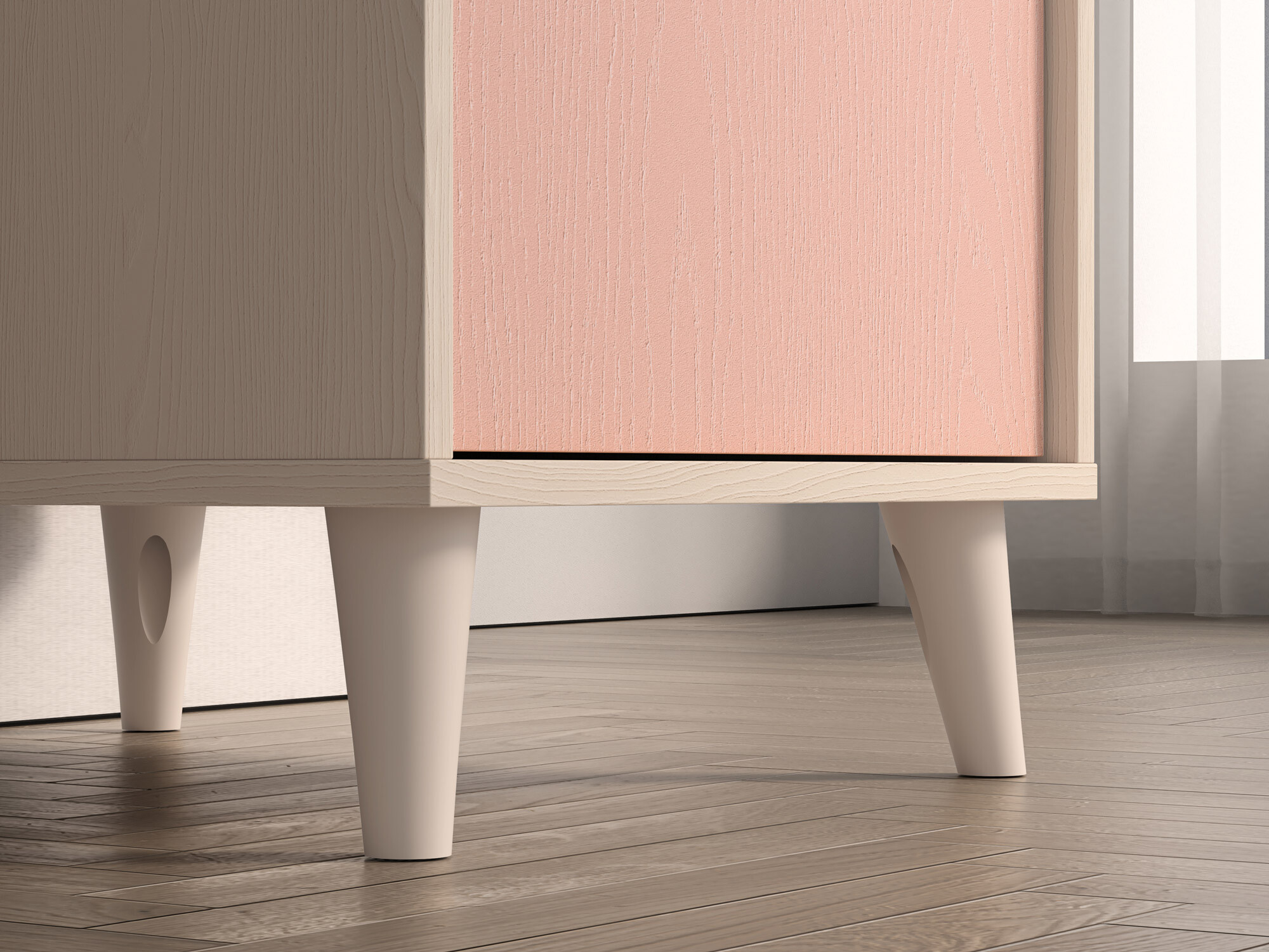 Bureau Tortoli 106 (Rose)