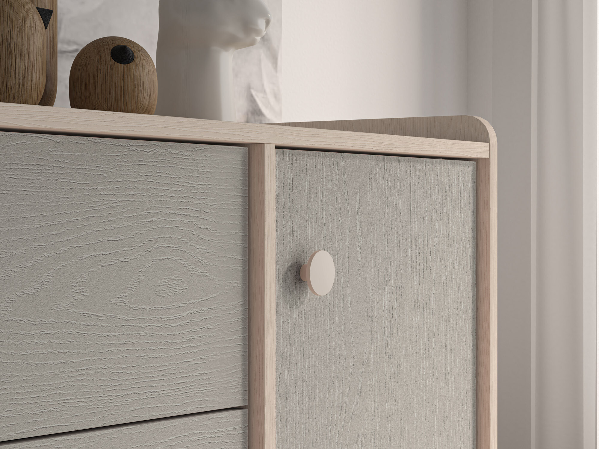 Commode Tortoli 104 (Gris)