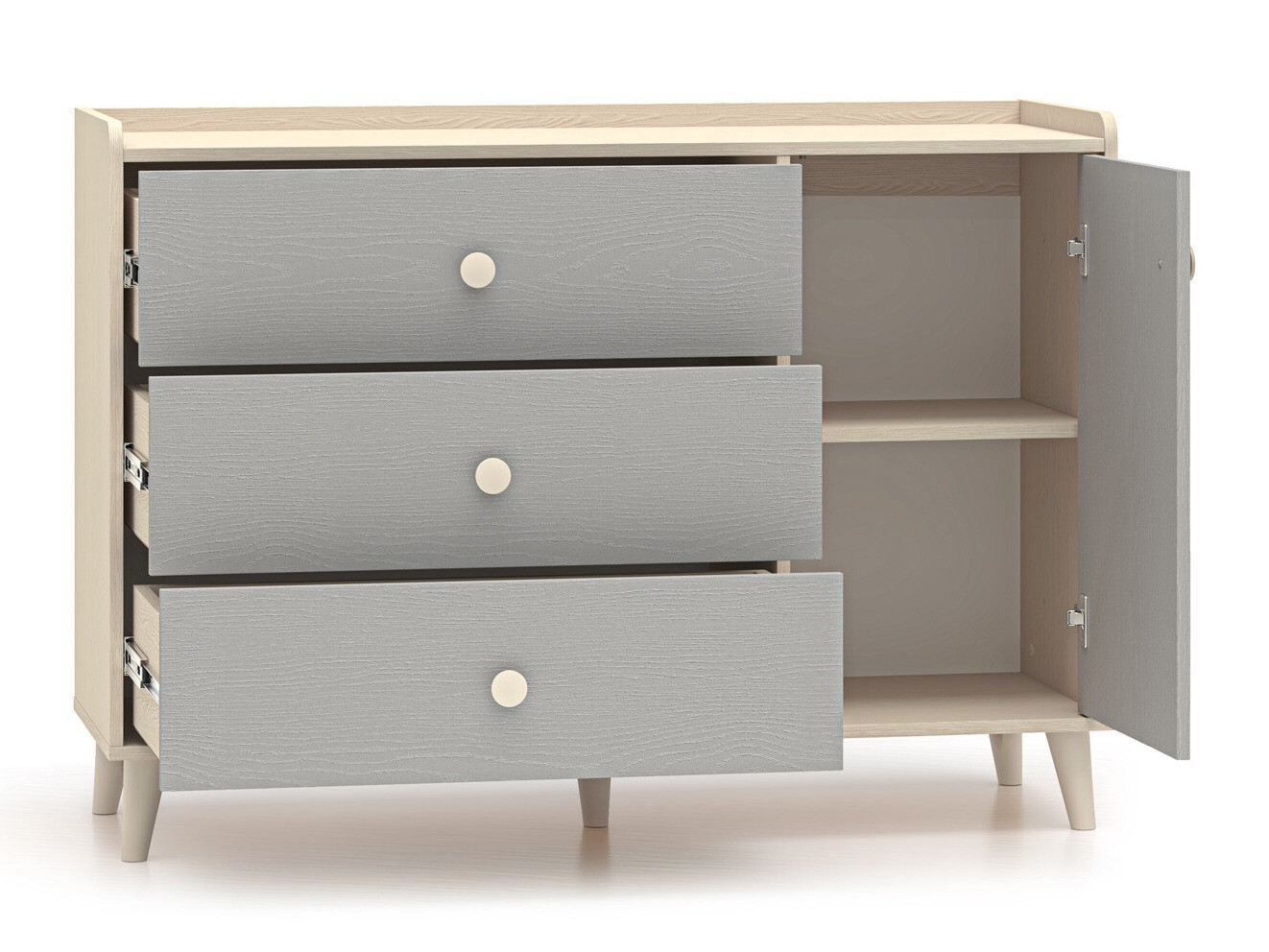 Commode Tortoli 104 (Gris)