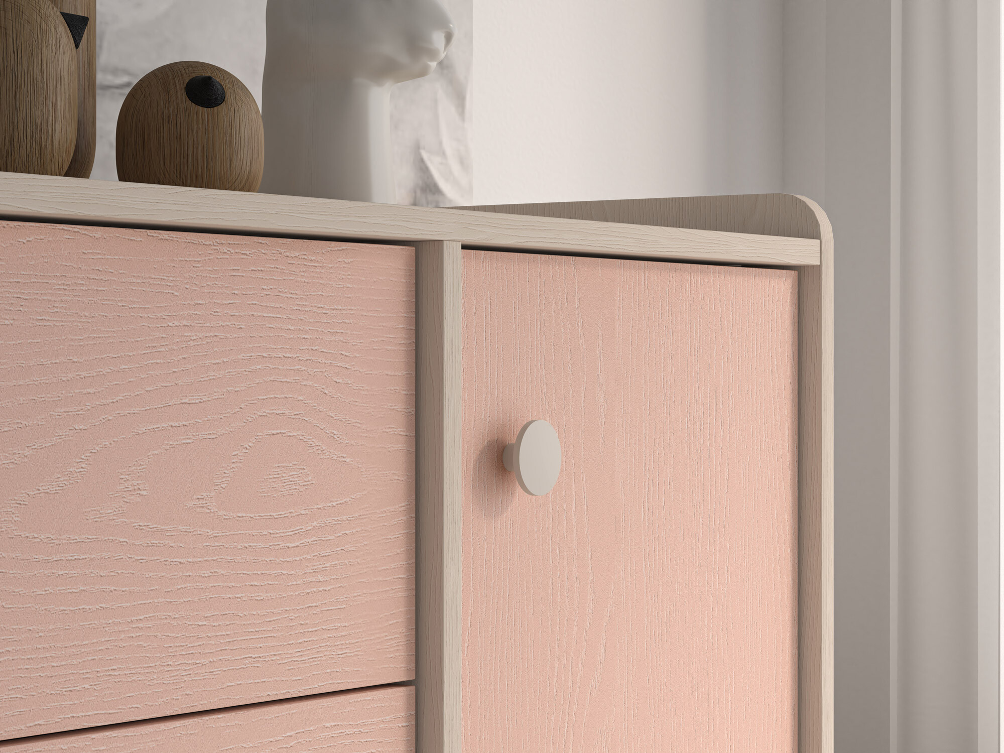 Commode Tortoli 104 (Rose)