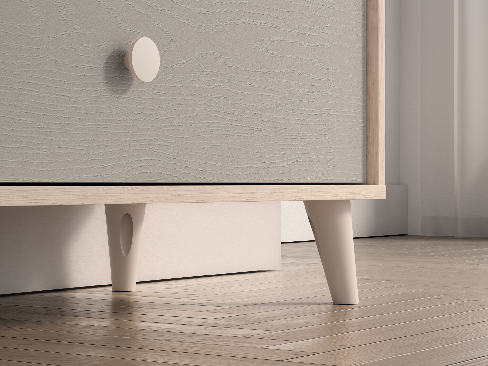 Commode Tortoli 105 (Gris)