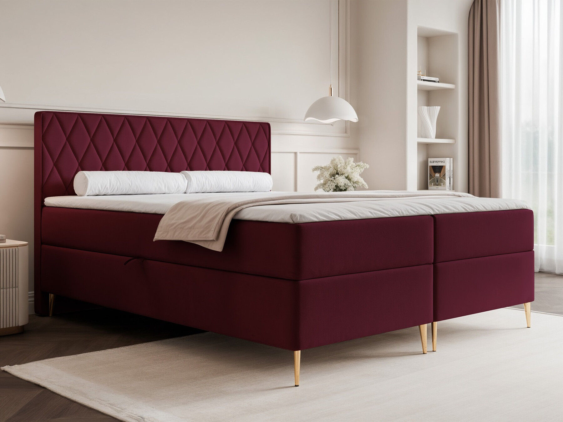 Lit boxspring Martinez 110 (Magic Velvet 2229)