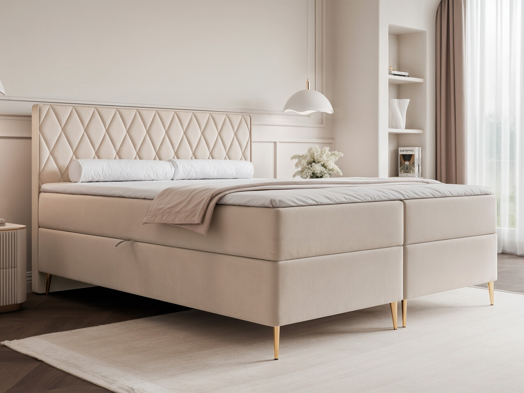 Lit boxspring Martinez 110 (Magic Velvet 2256)