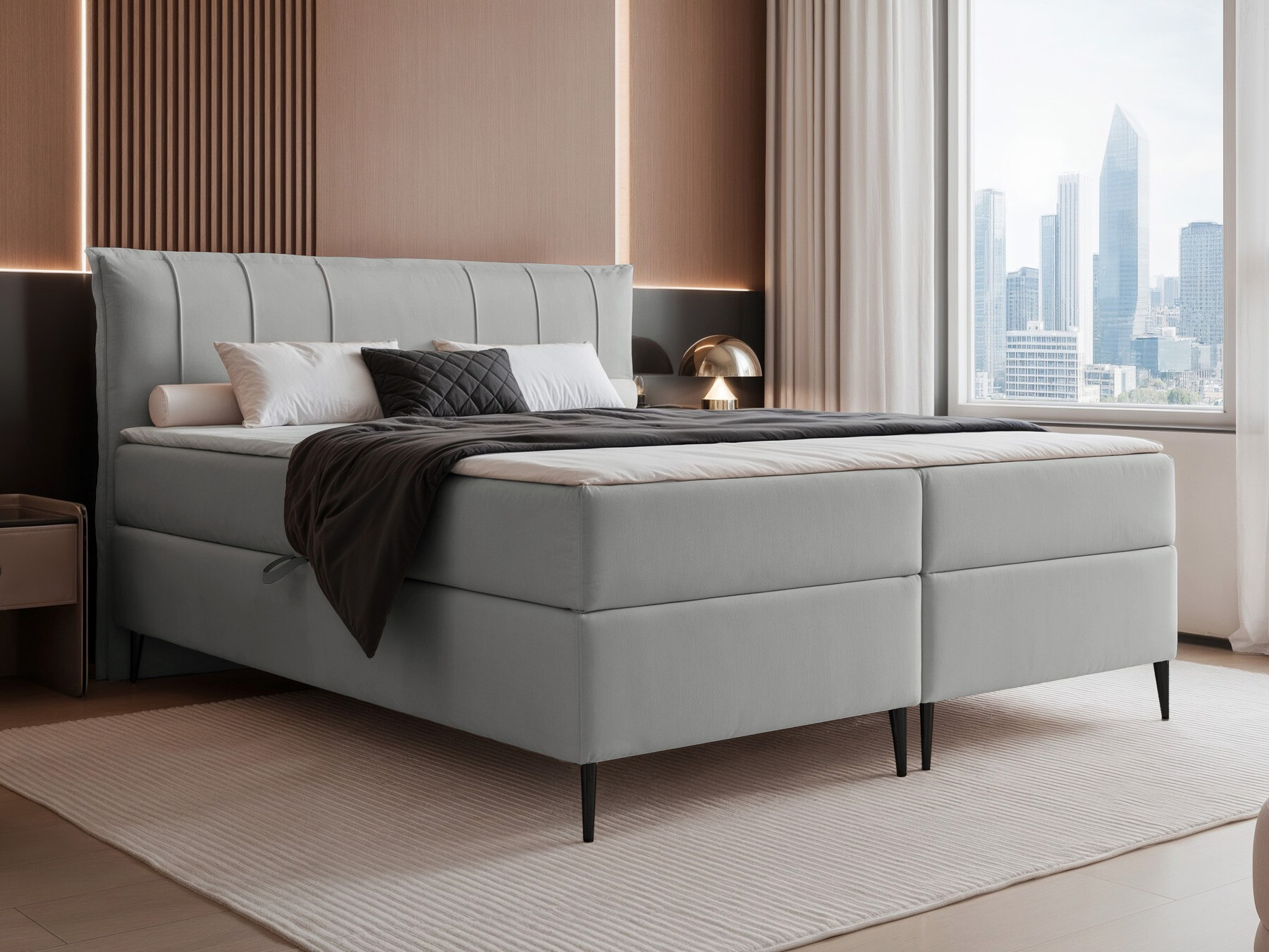 Lit boxspring Martinez 105 (Magic Velvet 2240)