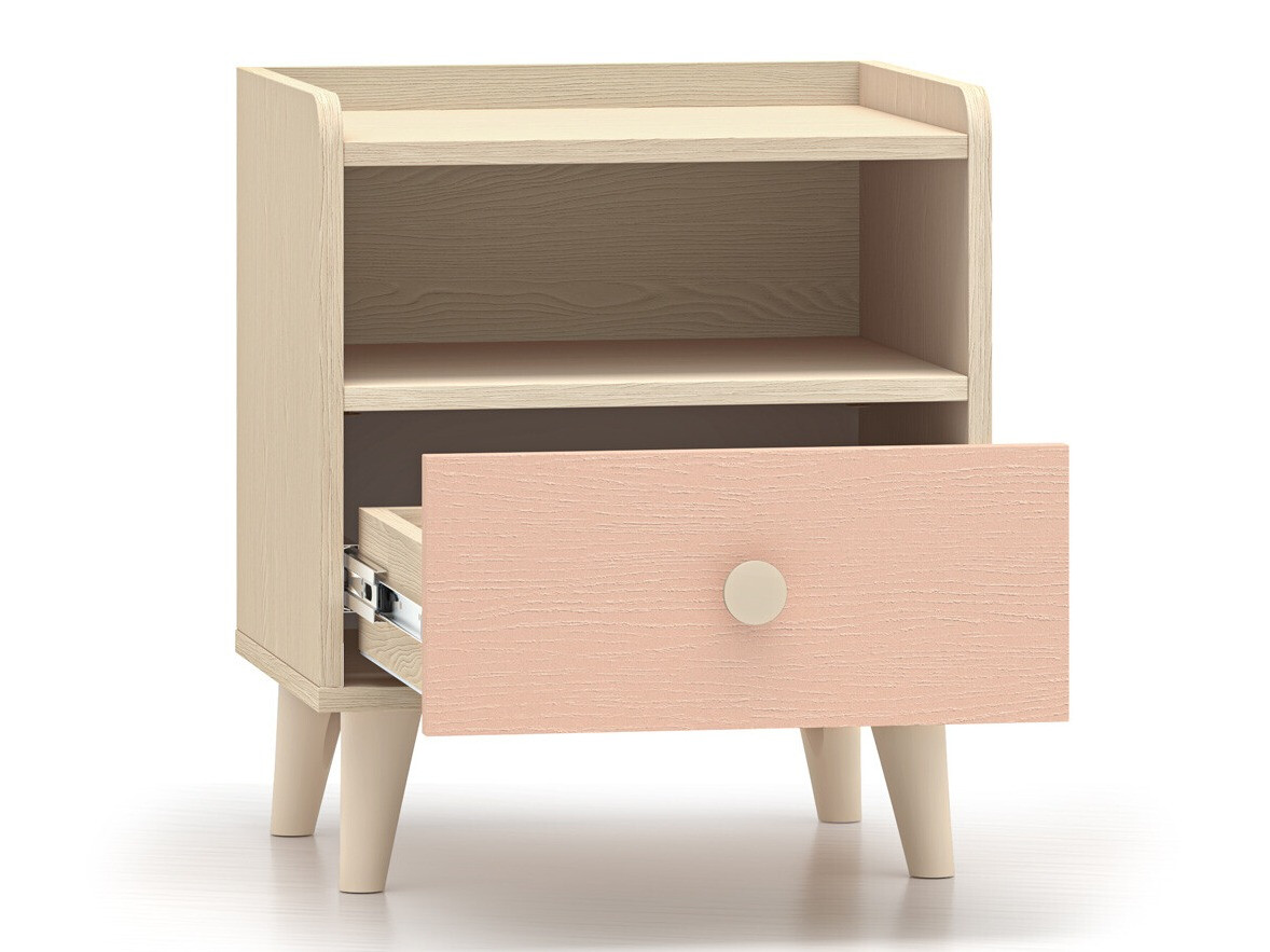 Table de chevet Tortoli 108 (Rose)