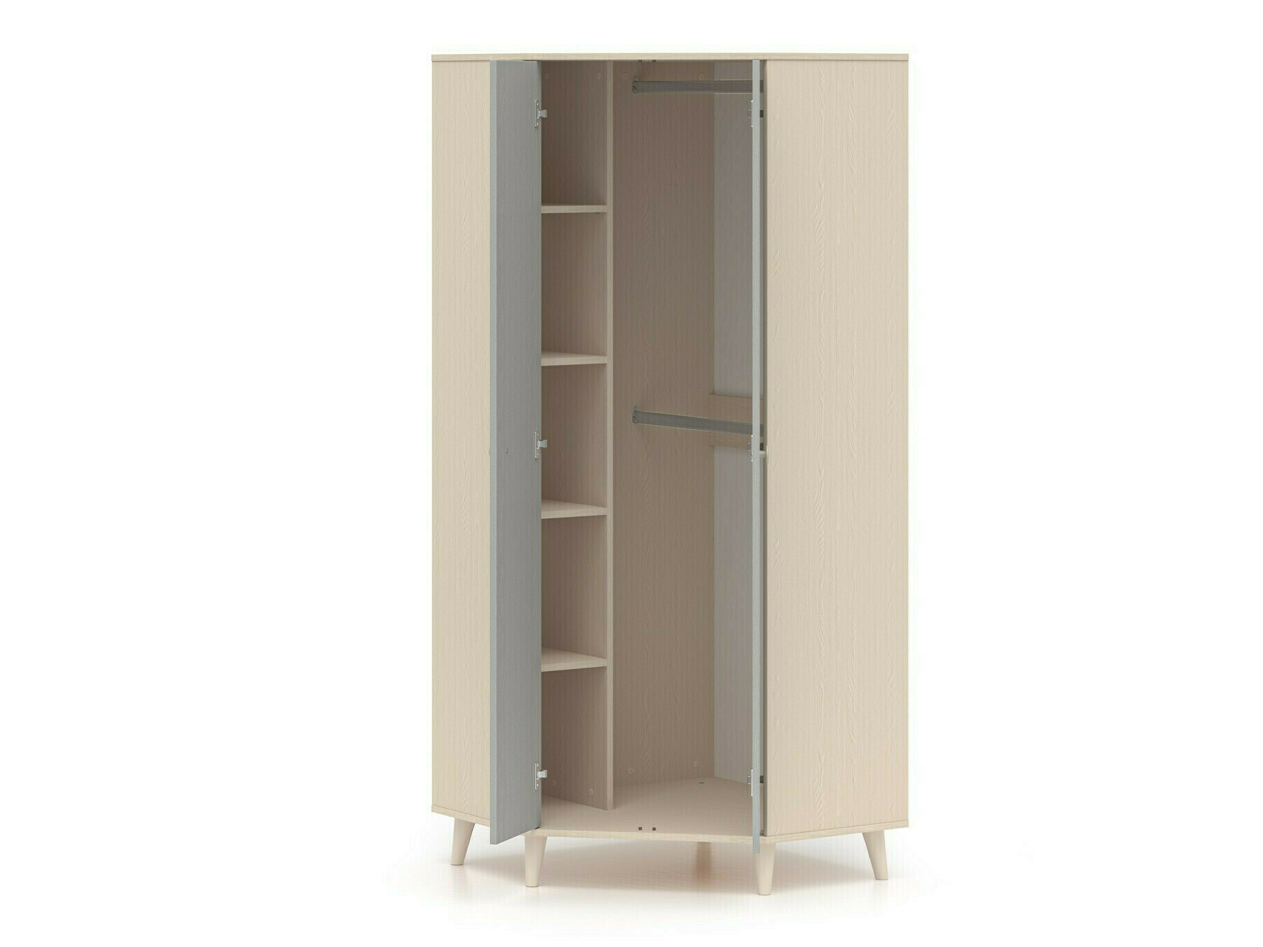 Chambre enfant complète Tortoli 113 (Gris)