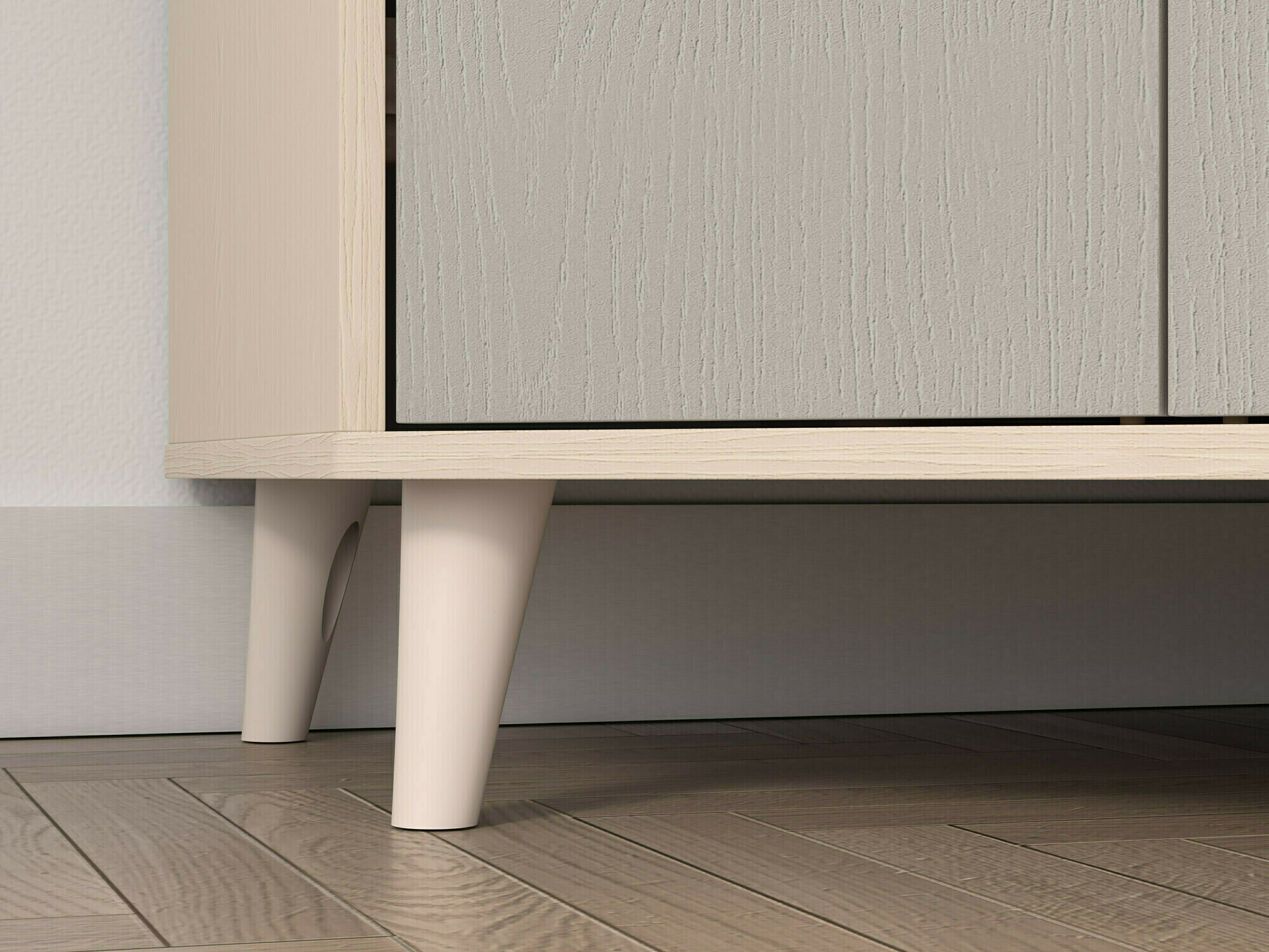 Chambre enfant complète Tortoli 113 (Gris)