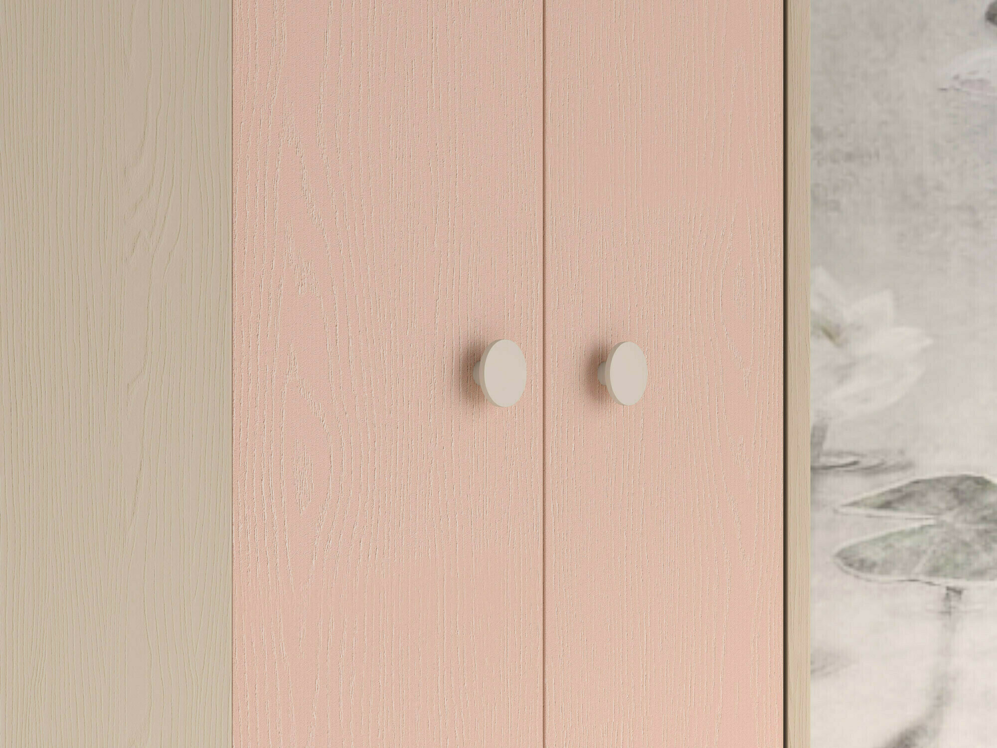 Chambre enfant complète Tortoli 113 (Rose)