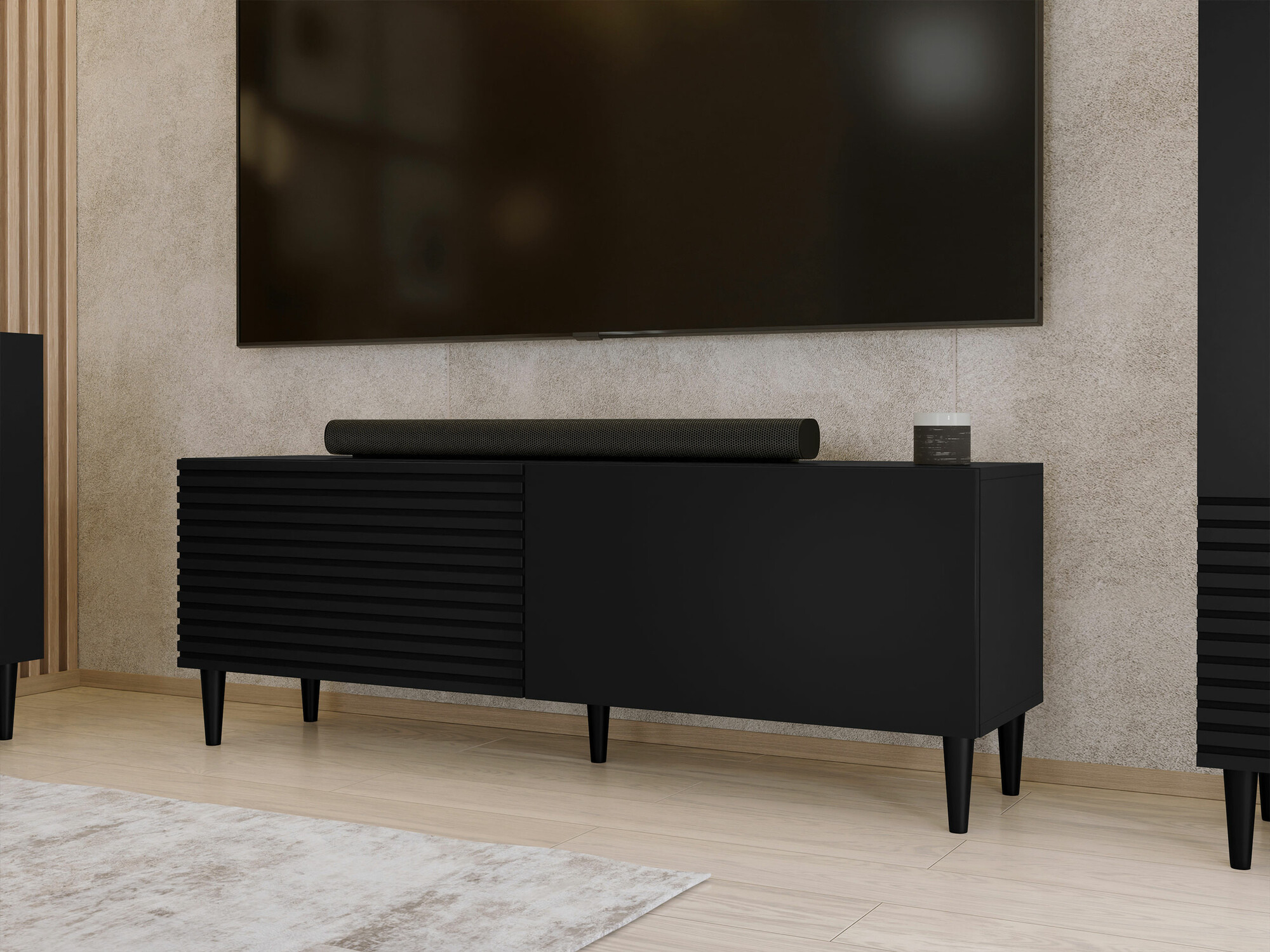 Meuble TV Comfivo Mavmono 105 (Noir)
