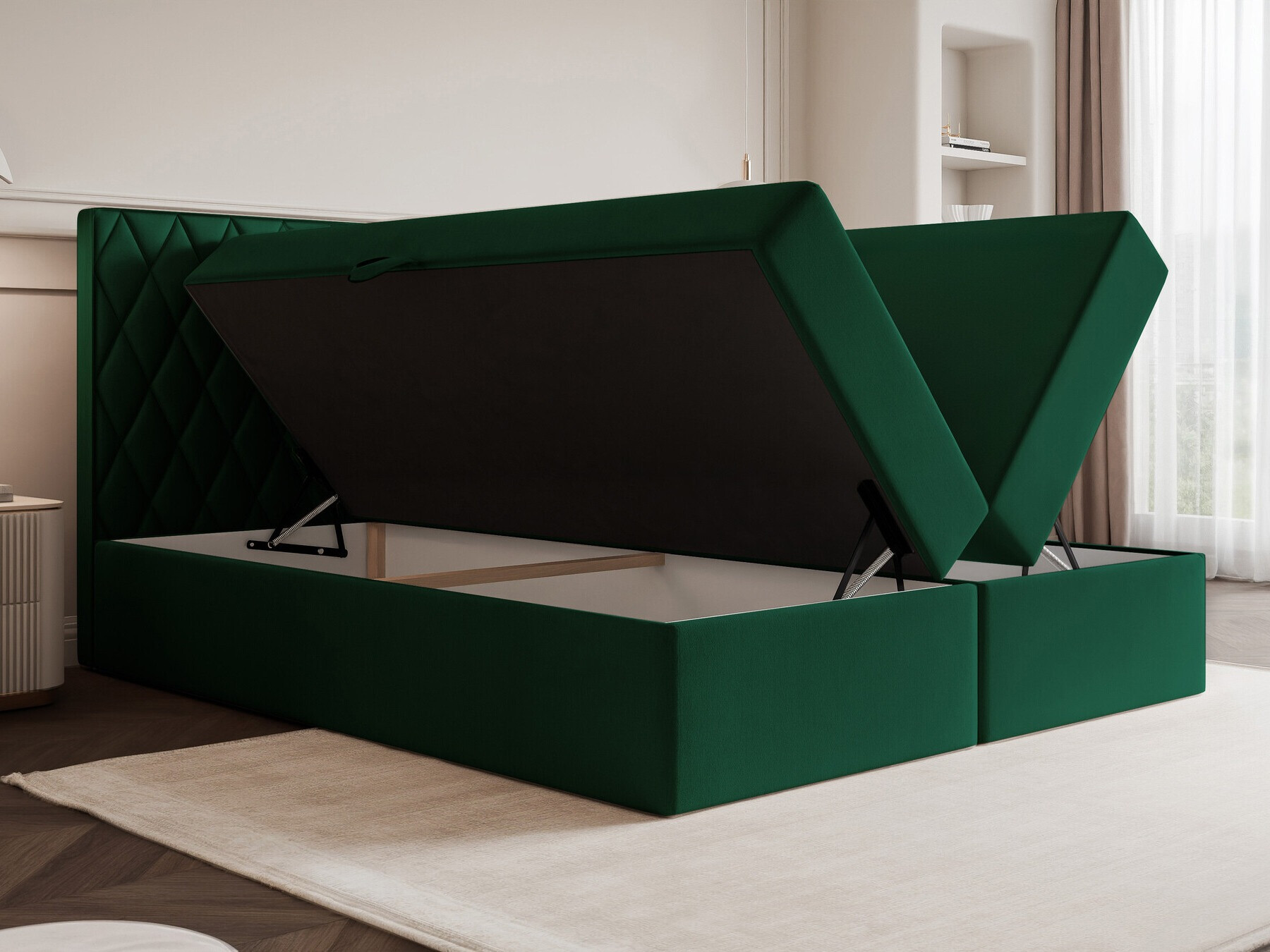 Lit boxspring Martinez 114 (Magic Velvet 2225)