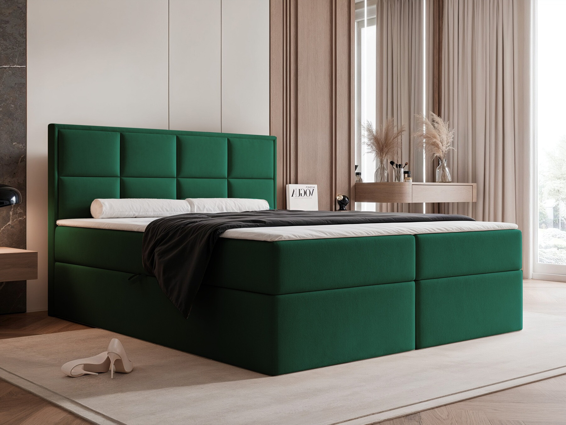 Lit boxspring Martinez 115 (Magic Velvet 2225)