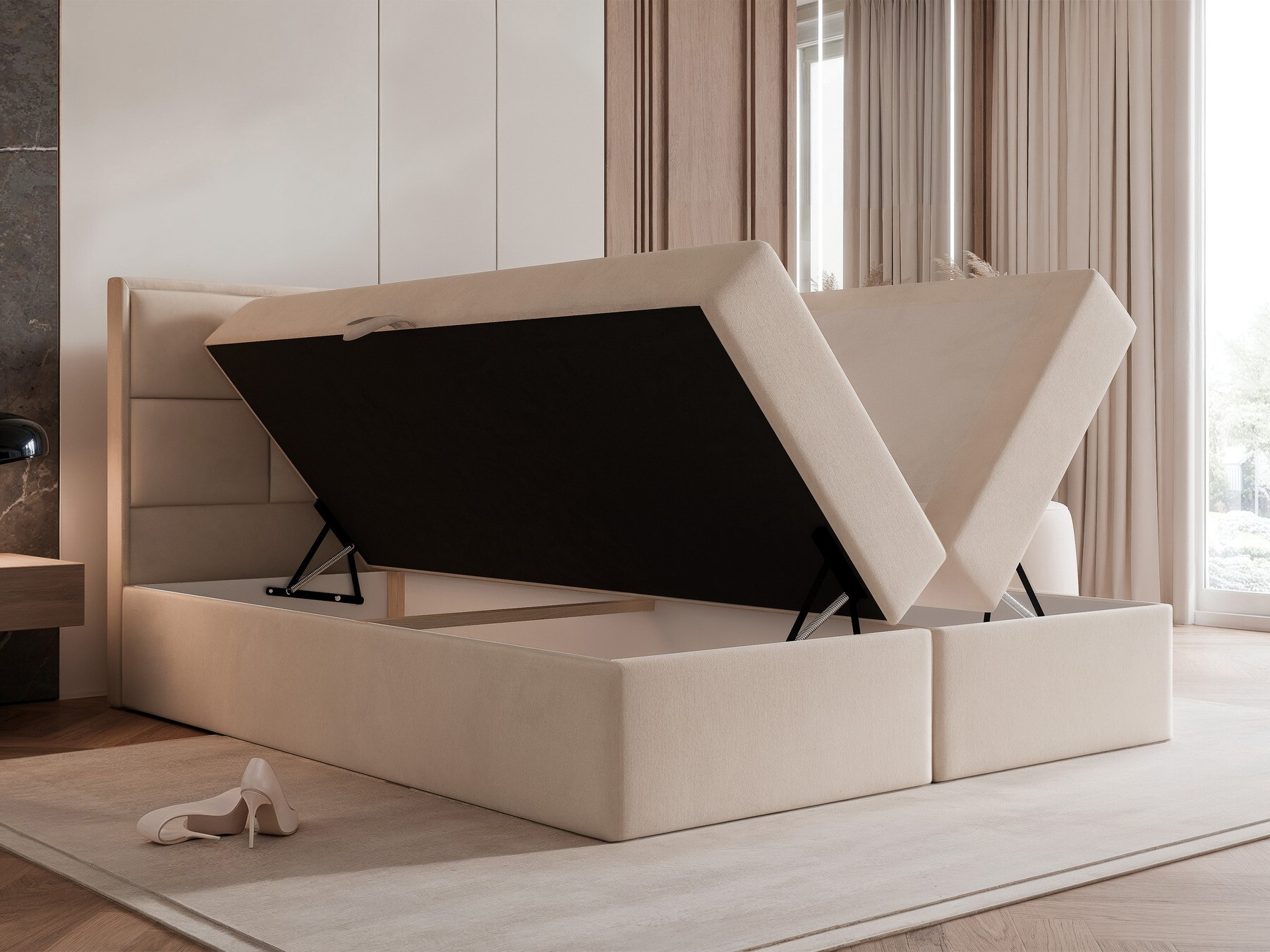 Lit boxspring Martinez 115 (Magic Velvet 2240)