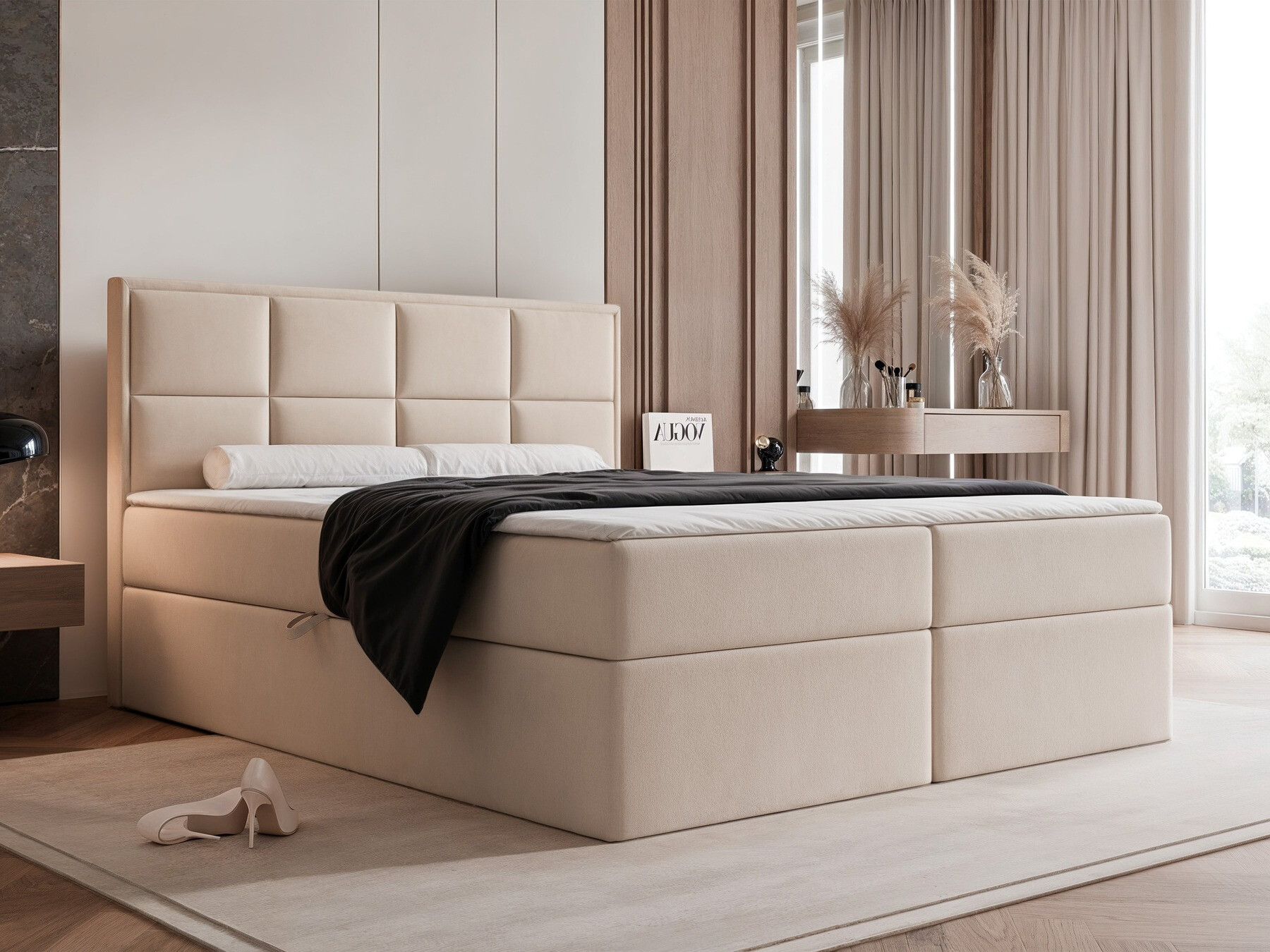 Lit boxspring Martinez 115 (Magic Velvet 2256)