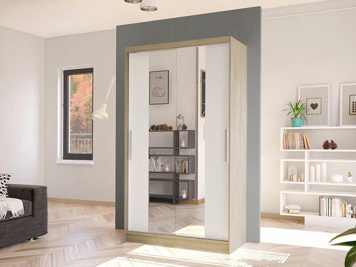 Armoire Closico Structor II (Sonoma chêne + Blanc)