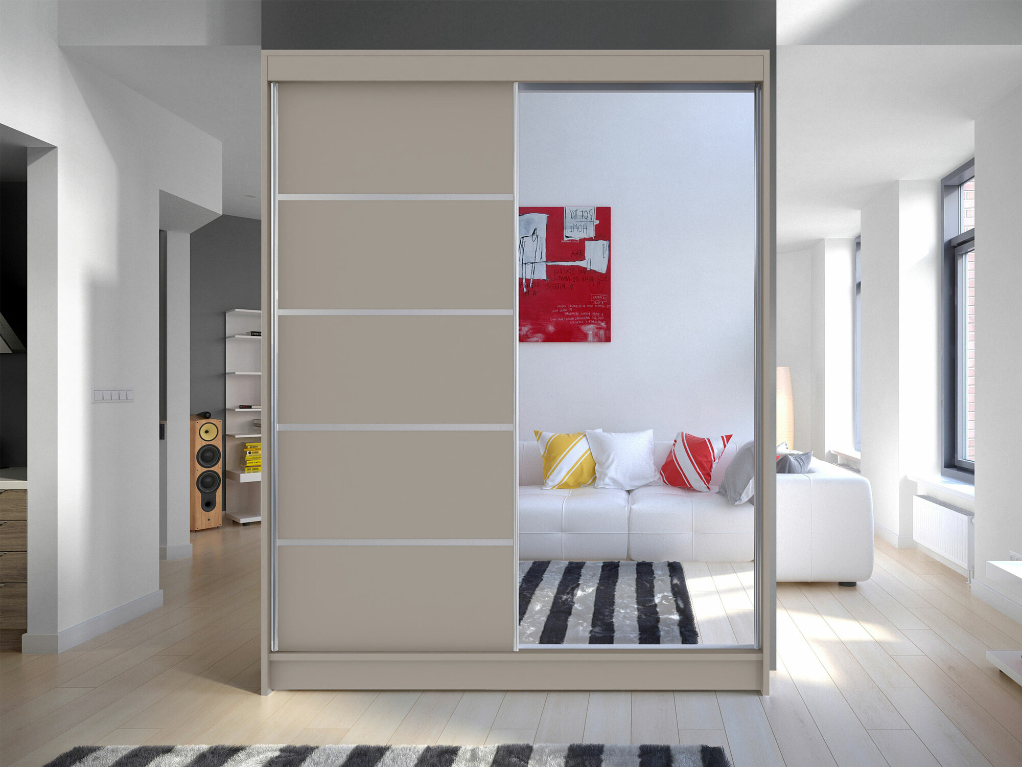 Armoire Closico Vastor III (Cachemire)