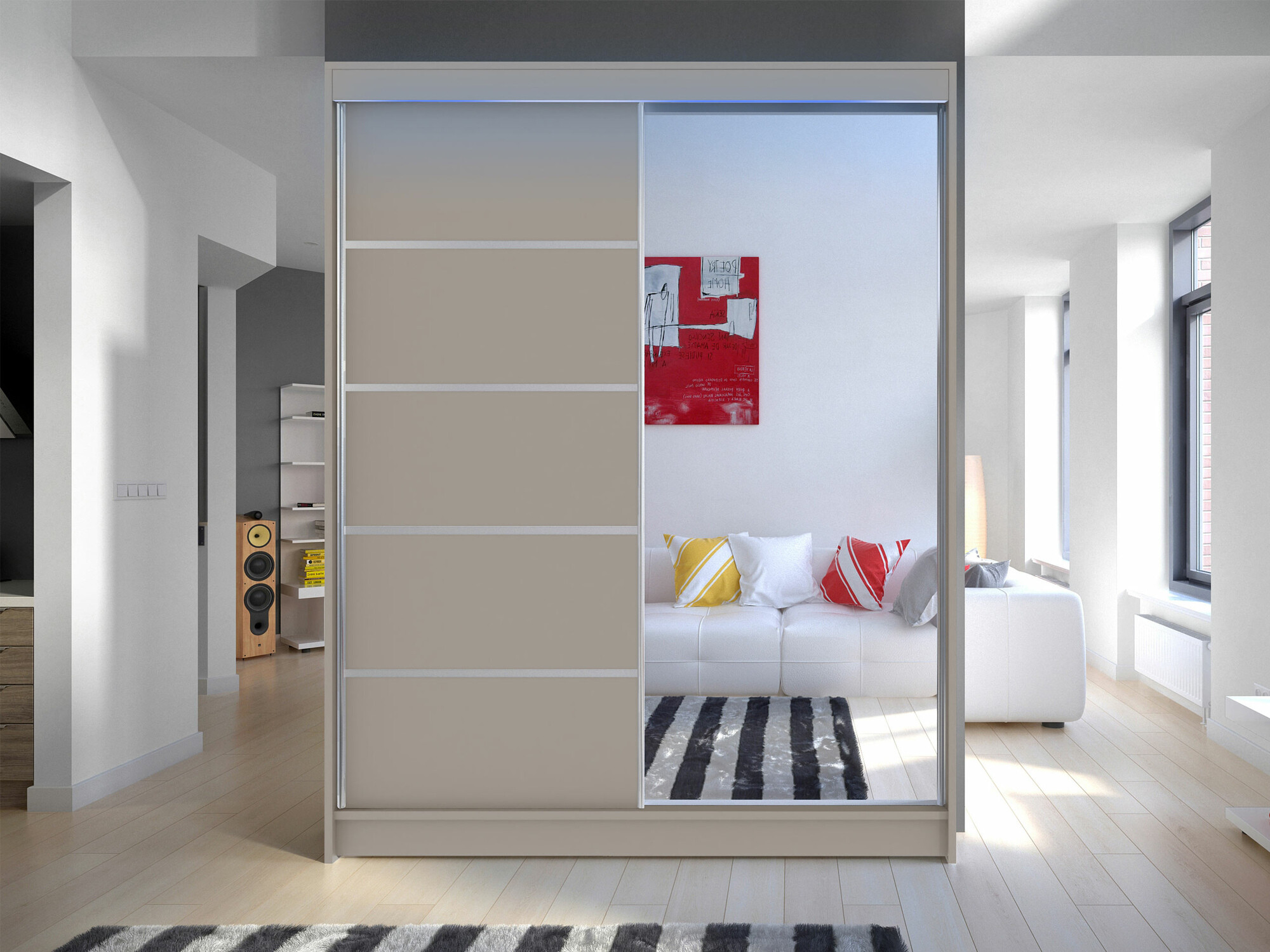 Armoire Closico Vastor III (Cachemire)