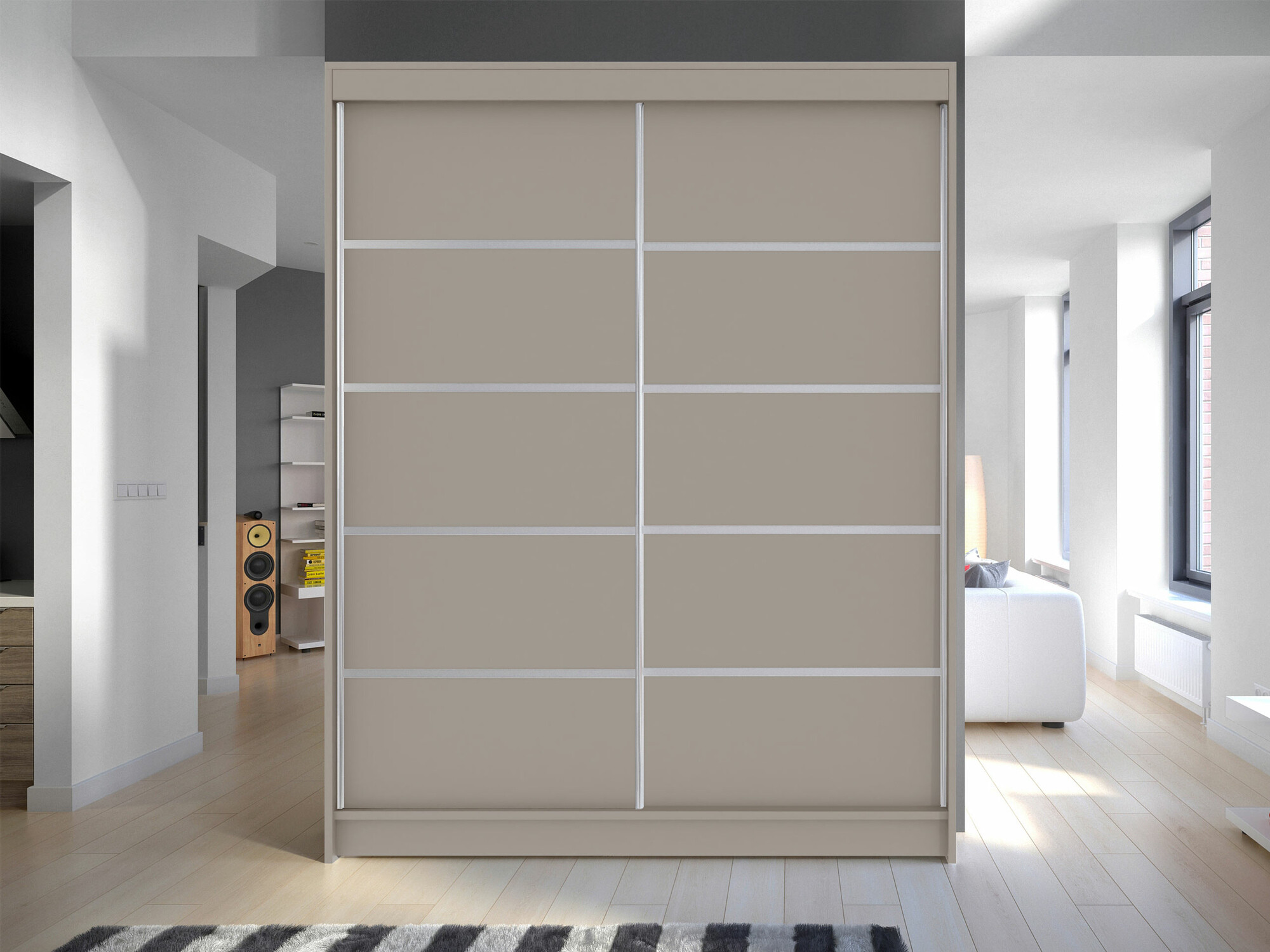 Armoire Closico Vastor IV (Cachemire)