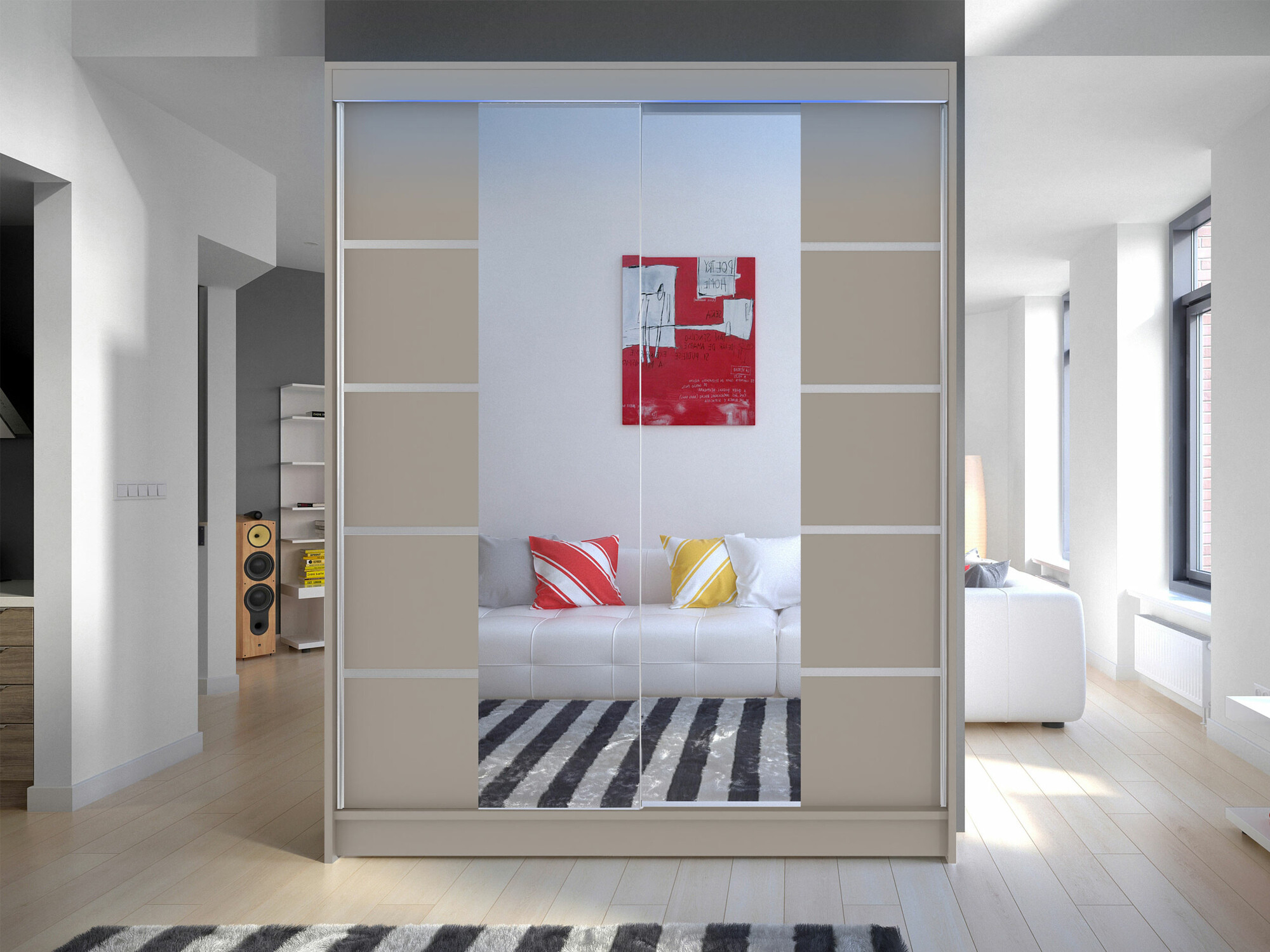 Armoire Closico Vastor V (Cachemire)