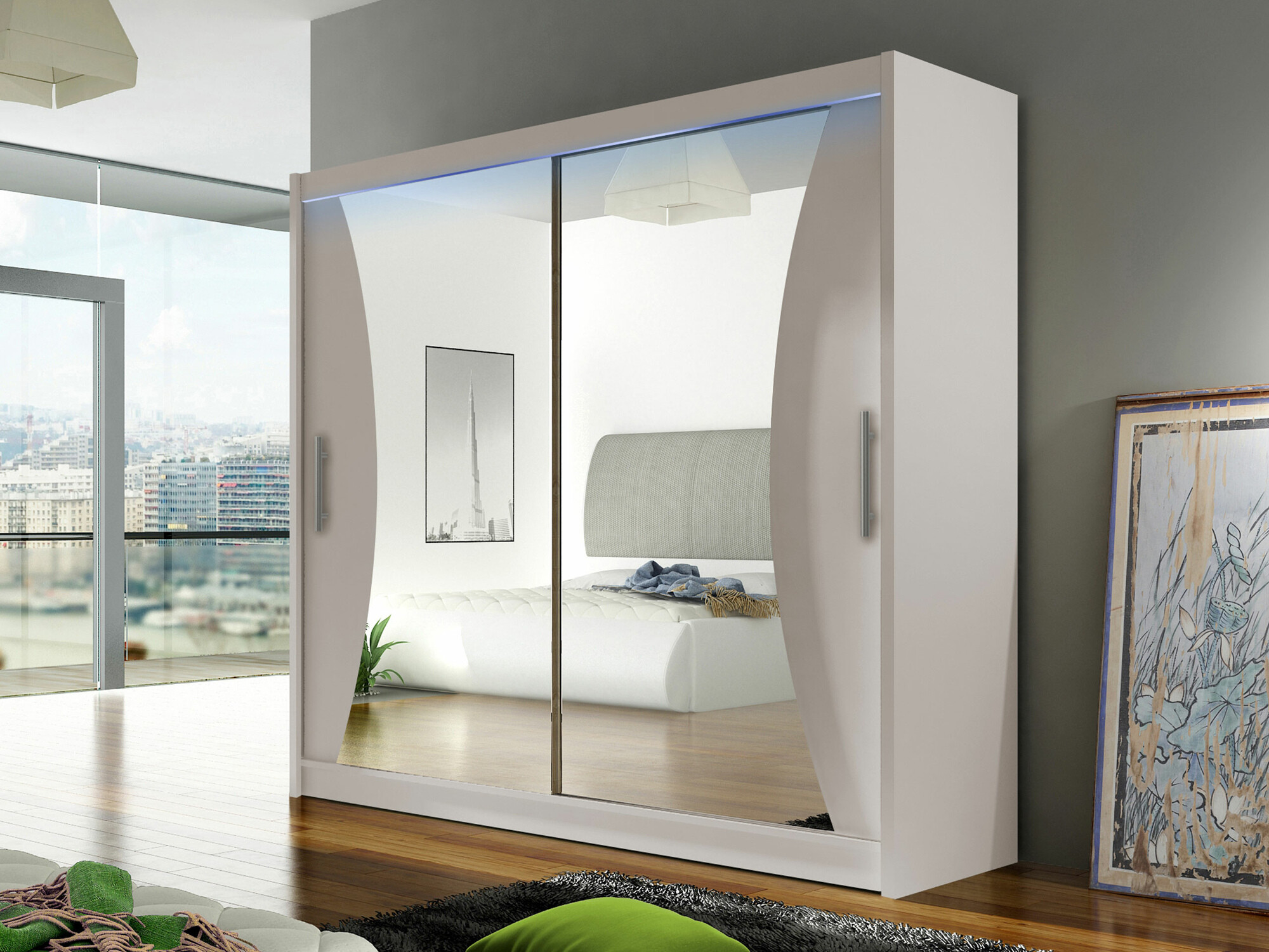 Armoire Closico Pallor V (Cachemire)