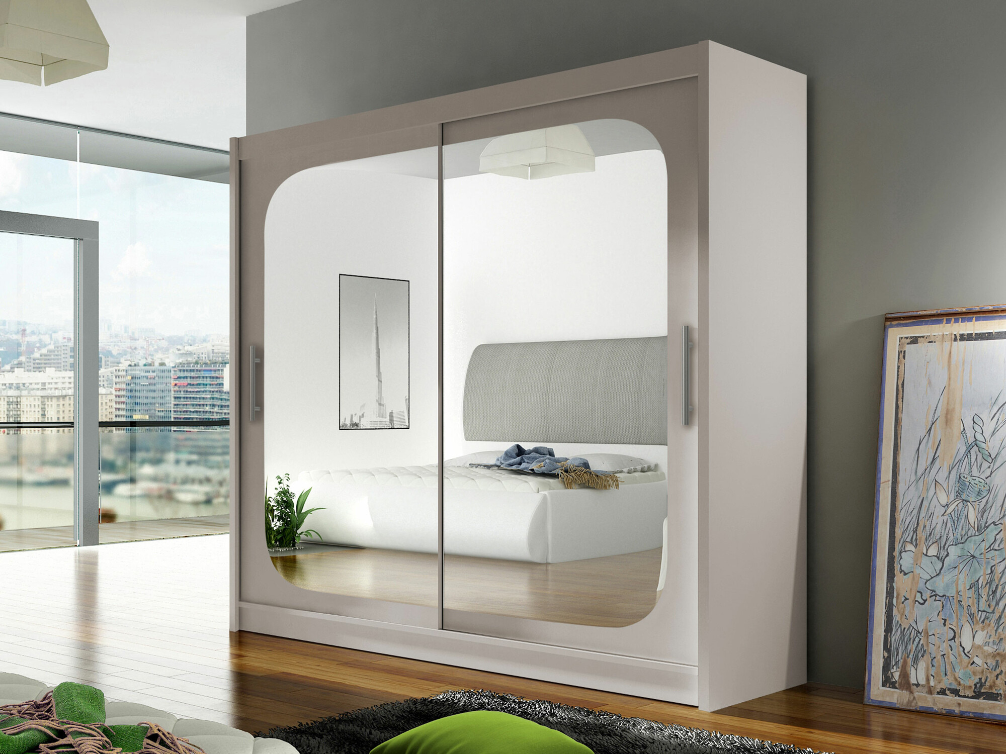 Armoire Closico Pallor VIII (Cachemire)