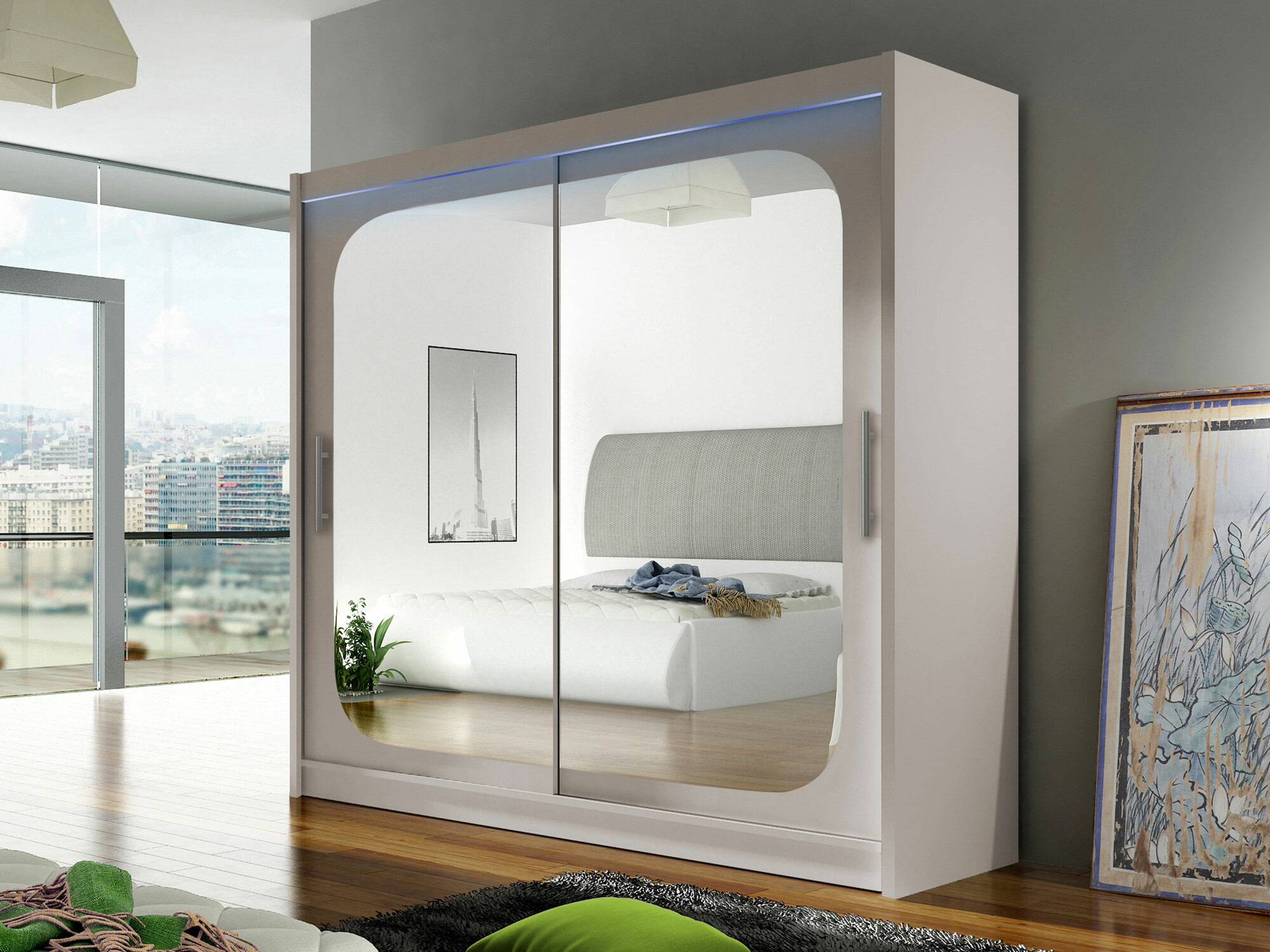 Armoire Closico Pallor VIII (Cachemire)