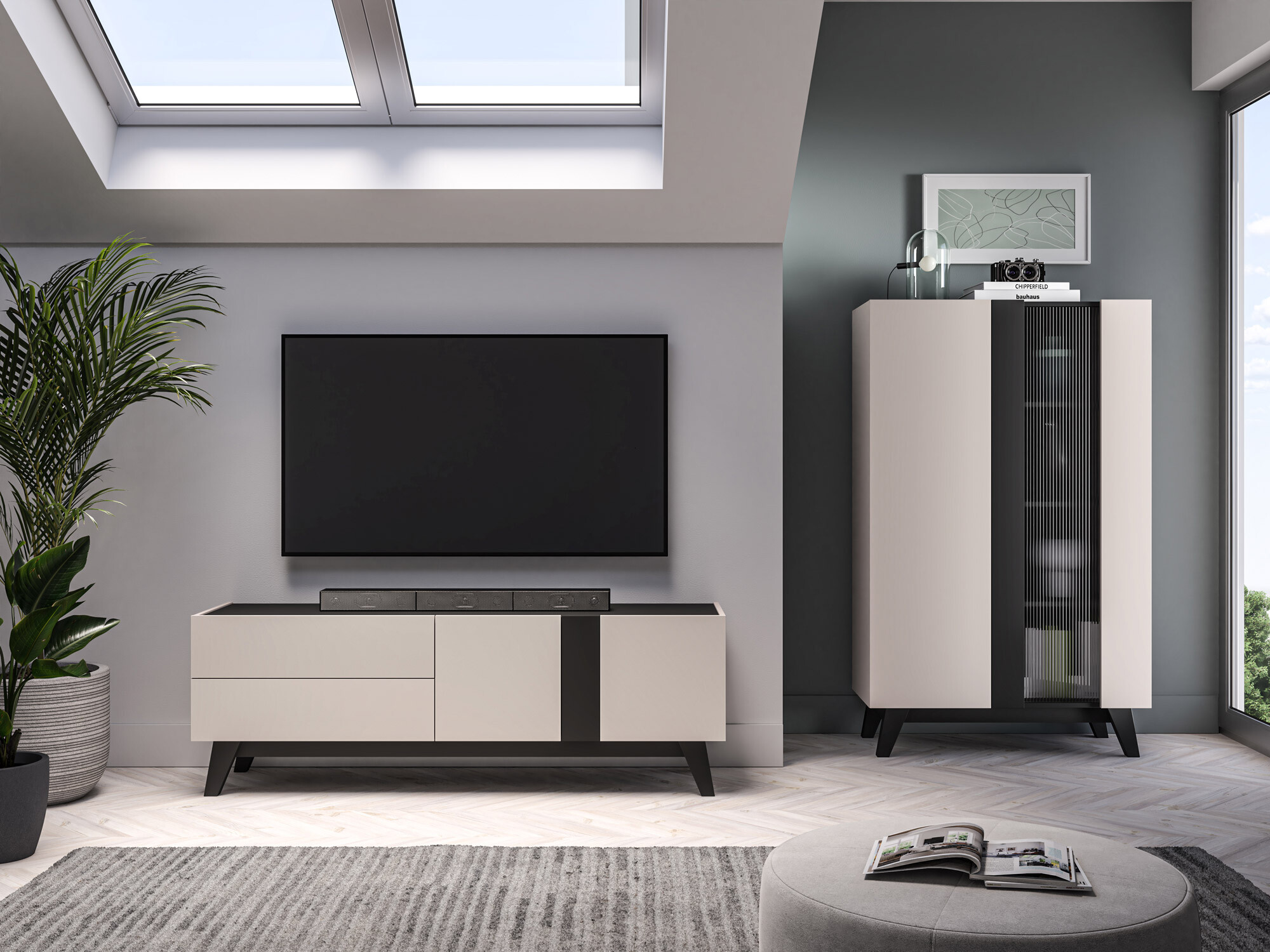 Meuble TV Evateno 104