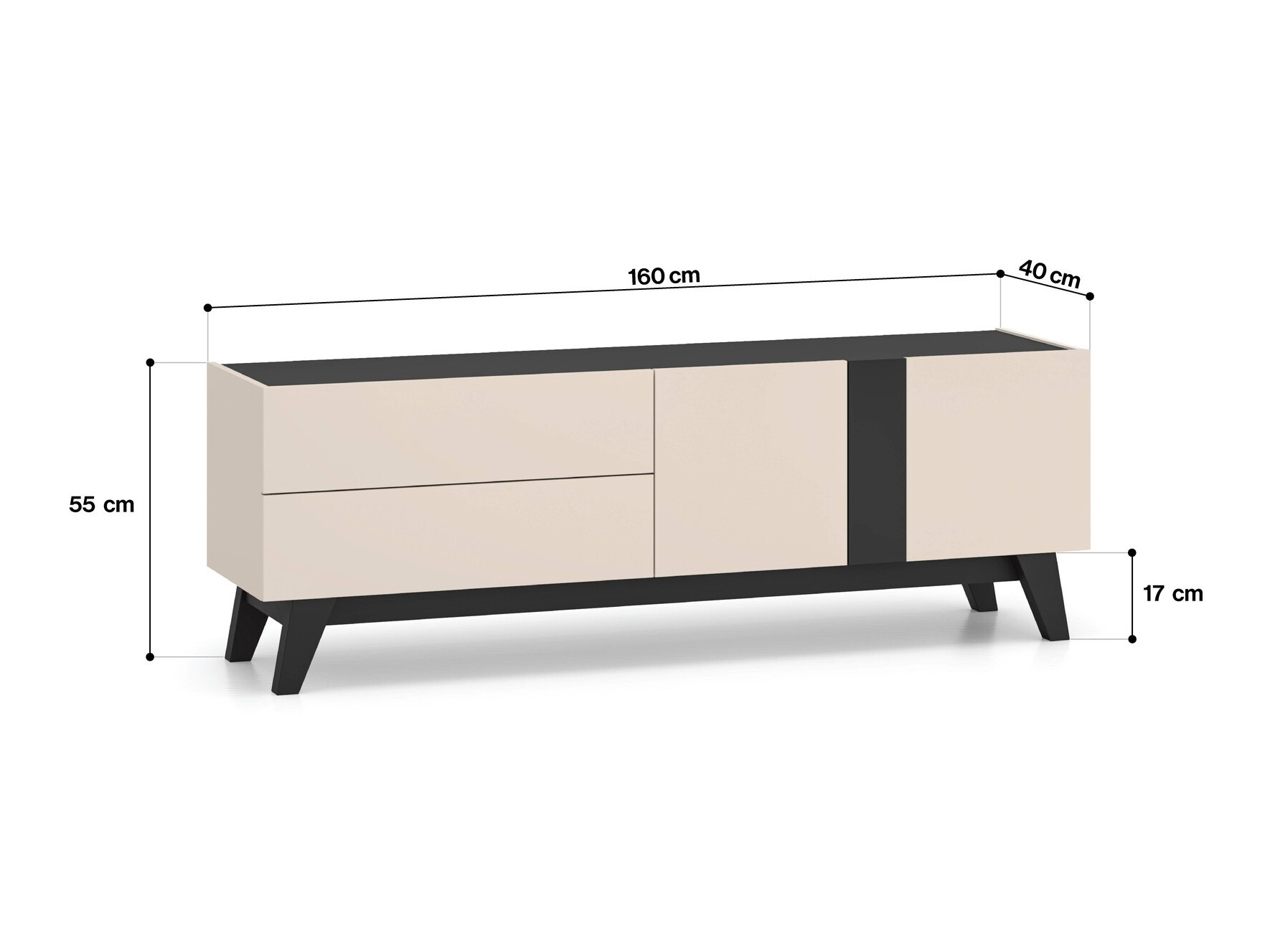 Meuble TV Evateno 104