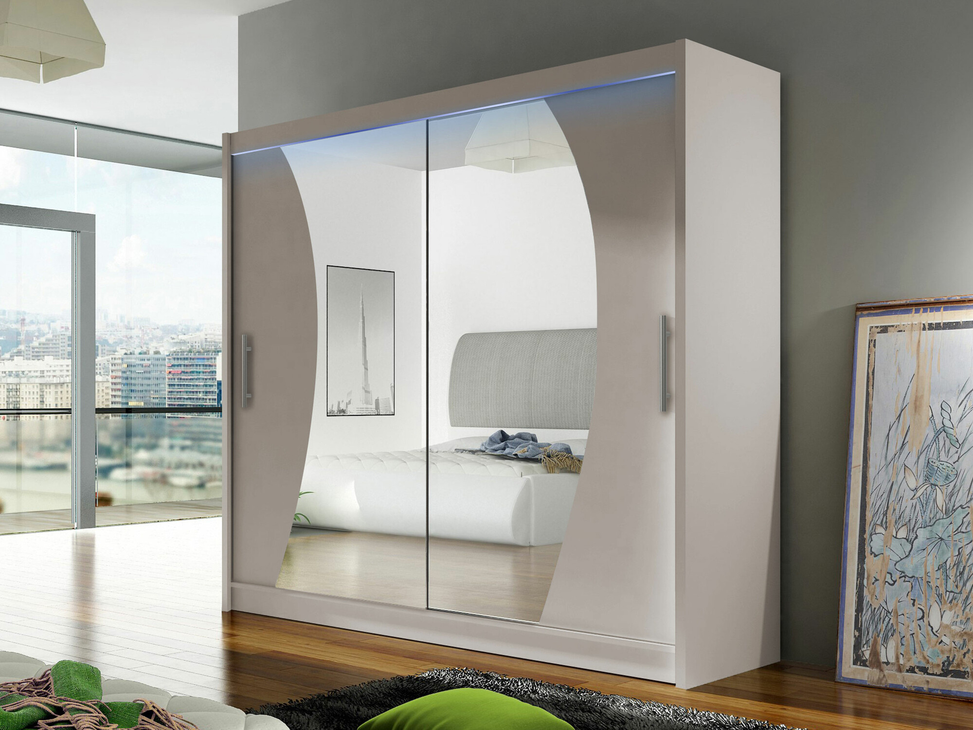 Armoire Closico Pallor IX (Cachemire)