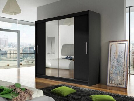 Armoire Closico 123 (Noir)