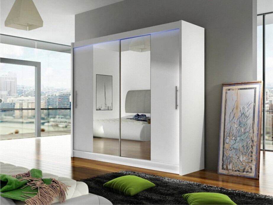 Armoire Closico Pallor II (Blanc)