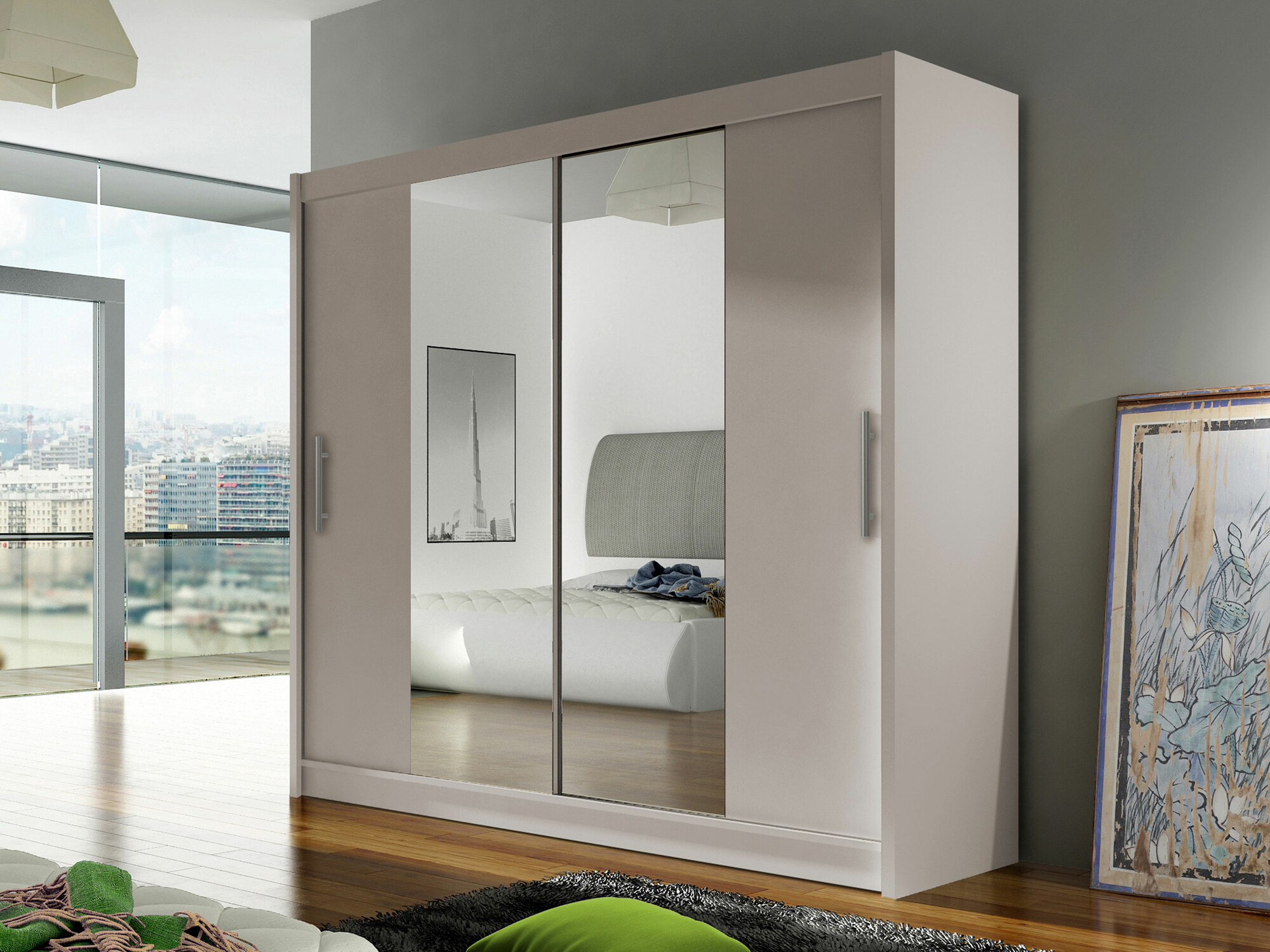 Armoire Closico Pallor II (Cachemire)