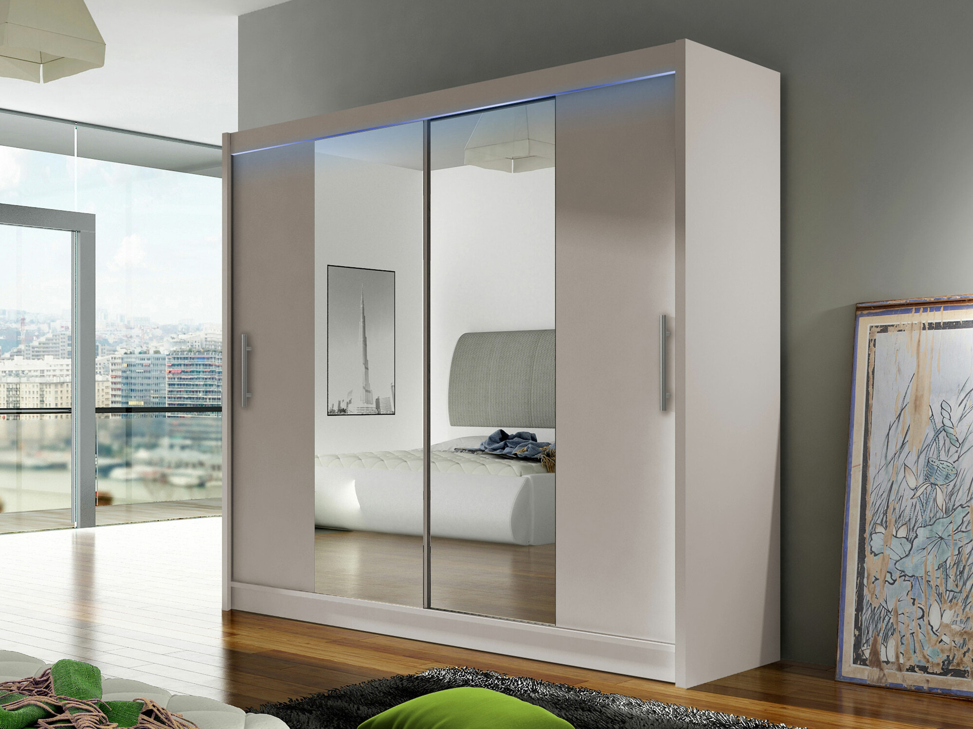Armoire Closico Pallor II (Cachemire)