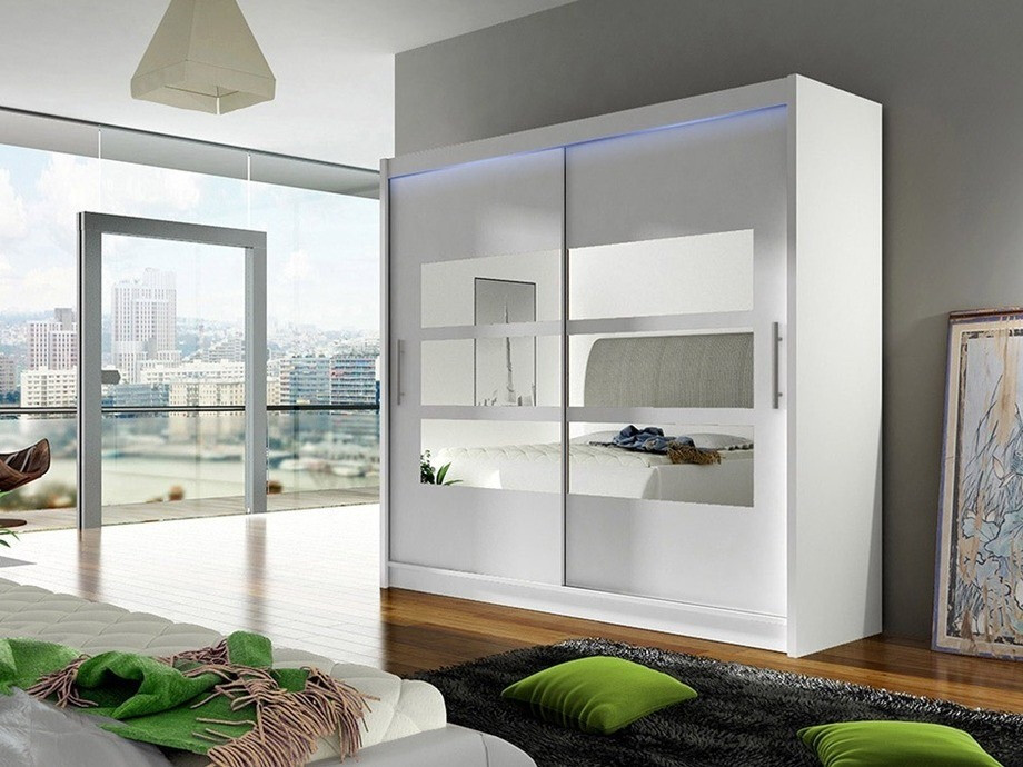 Armoire Closico Pallor III (Blanc)