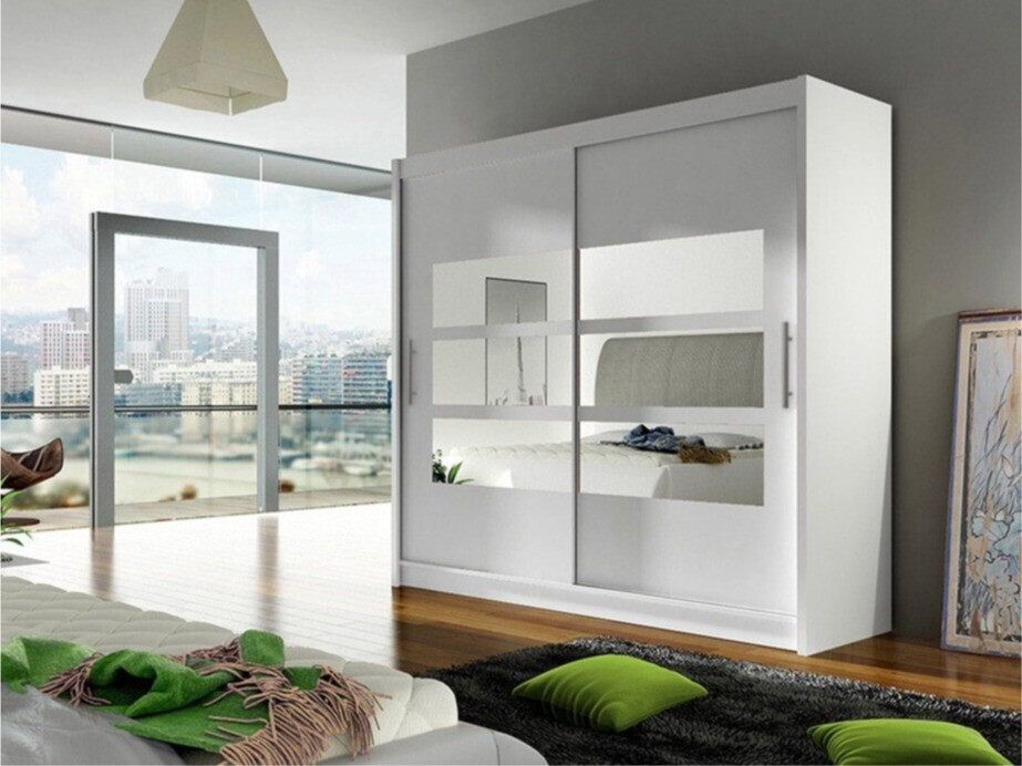 Armoire Closico Pallor III (Blanc)