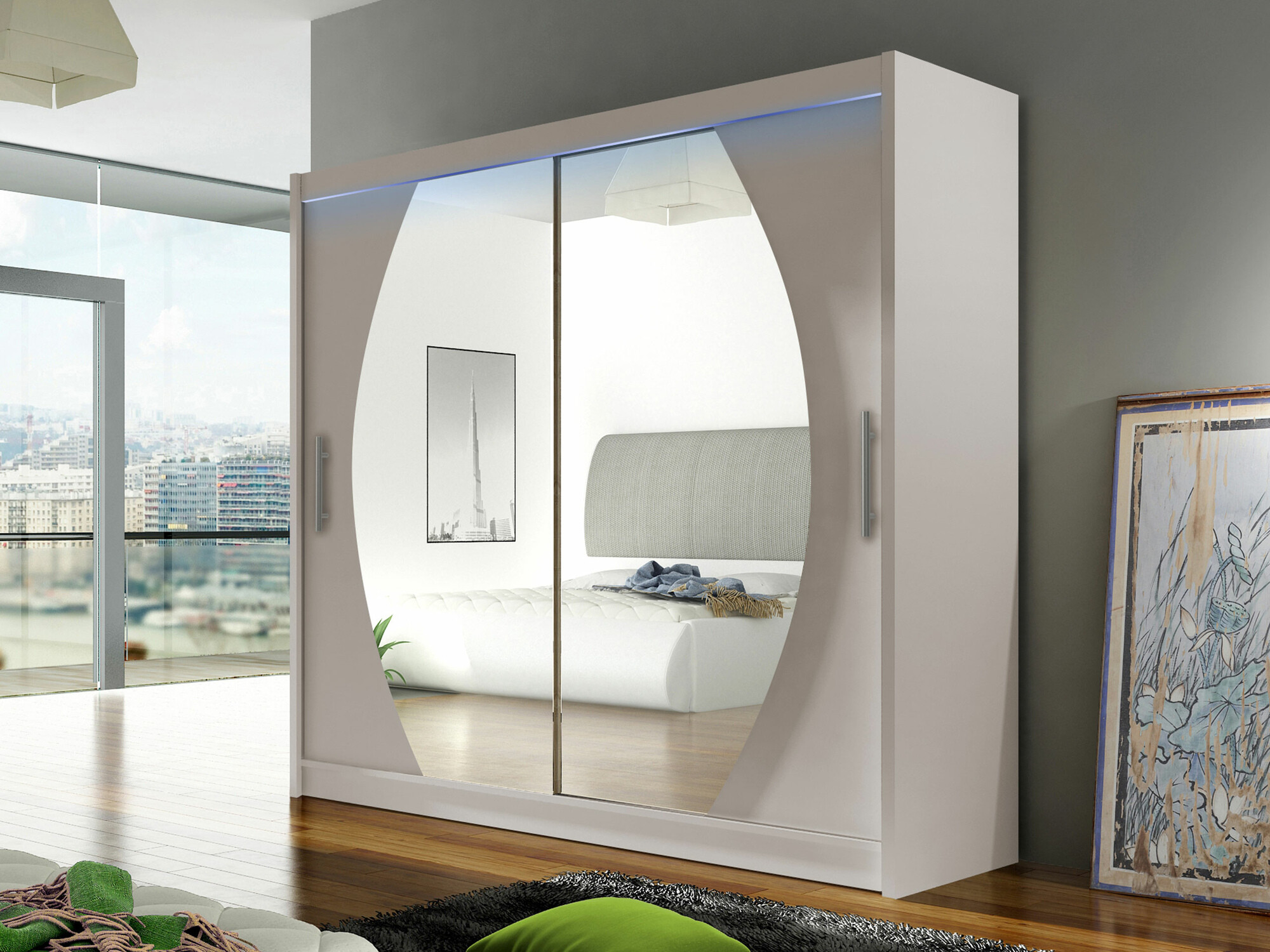 Armoire Closico Pallor IV (Cachemire)