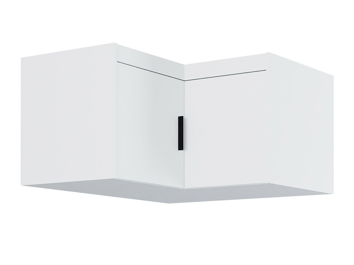 Armoire d'angle Novduni 118 (Blanc)